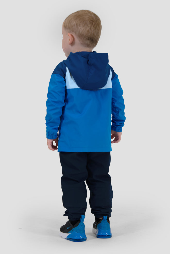 Infants Velocity Jacket - Marine Blue/Baby Blue/Neon Blue