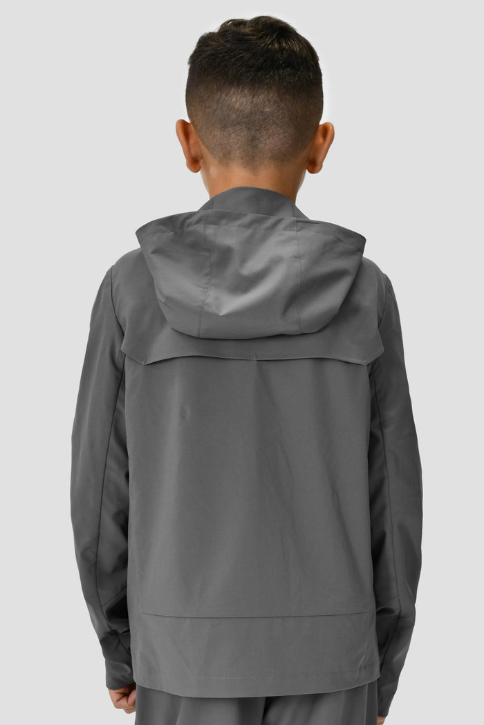 Chaqueta Velocity Niños - Gris Cemento