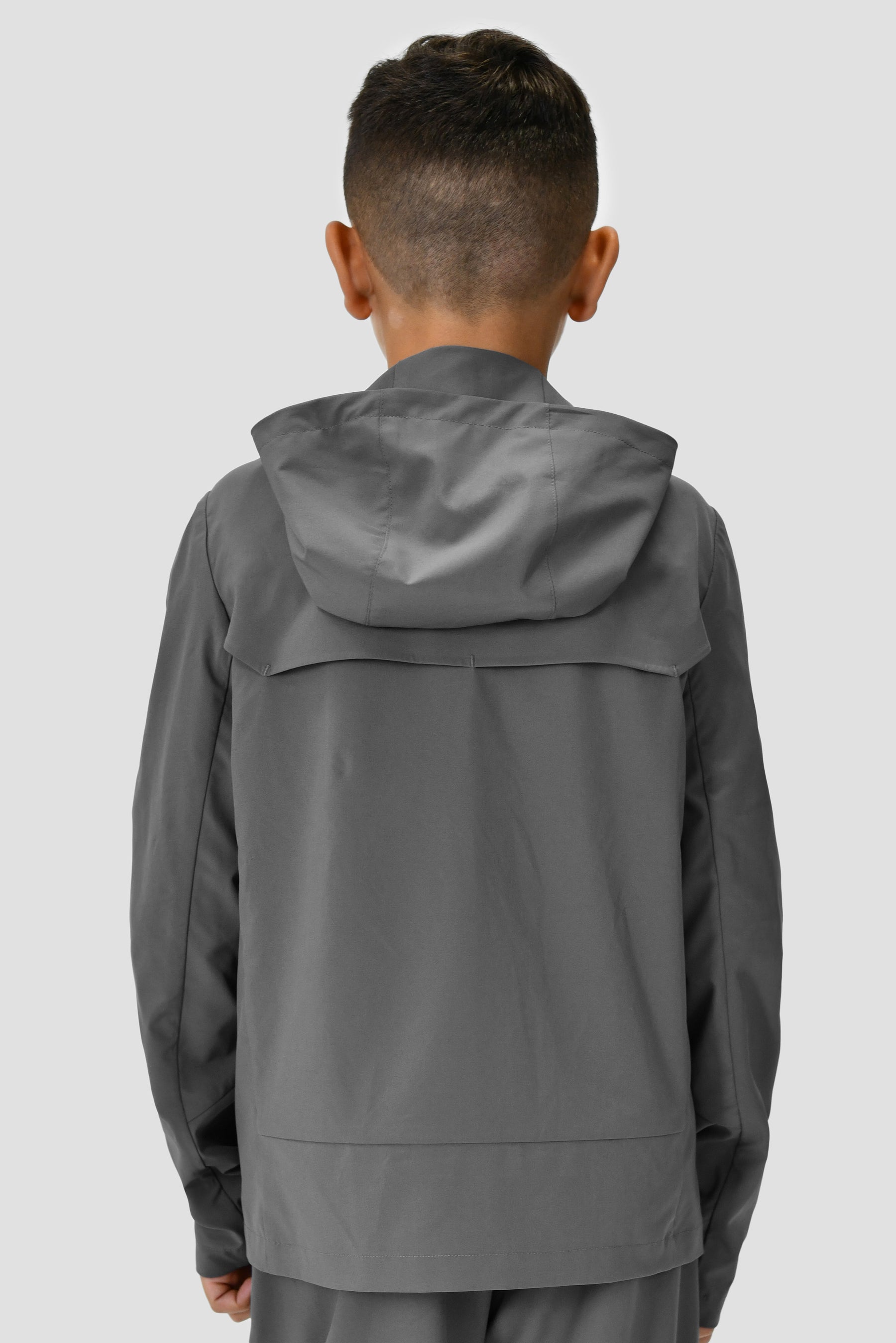 Junior Velocity Jacket - Cement Grey