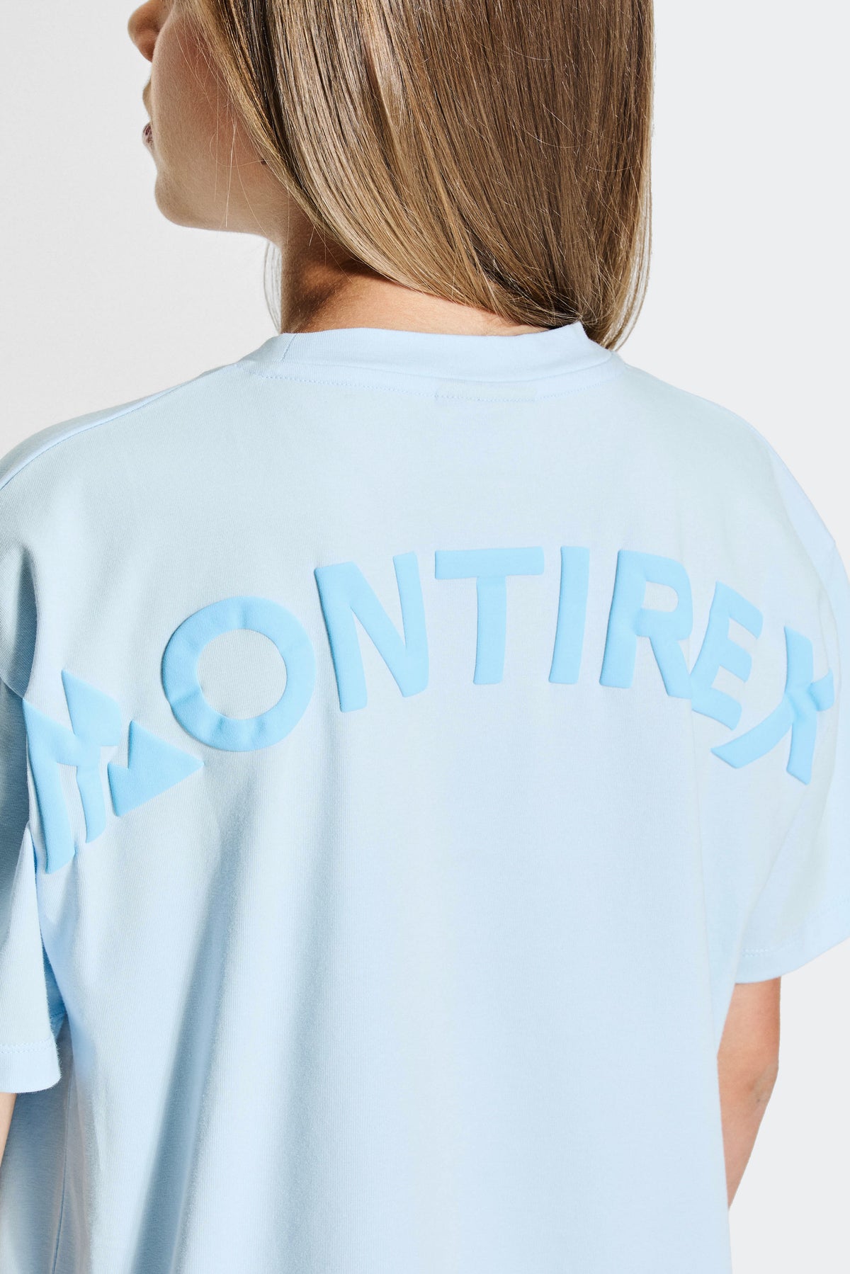 Mädchen Vibe T-Shirt - Nebelblau/Muschelblau