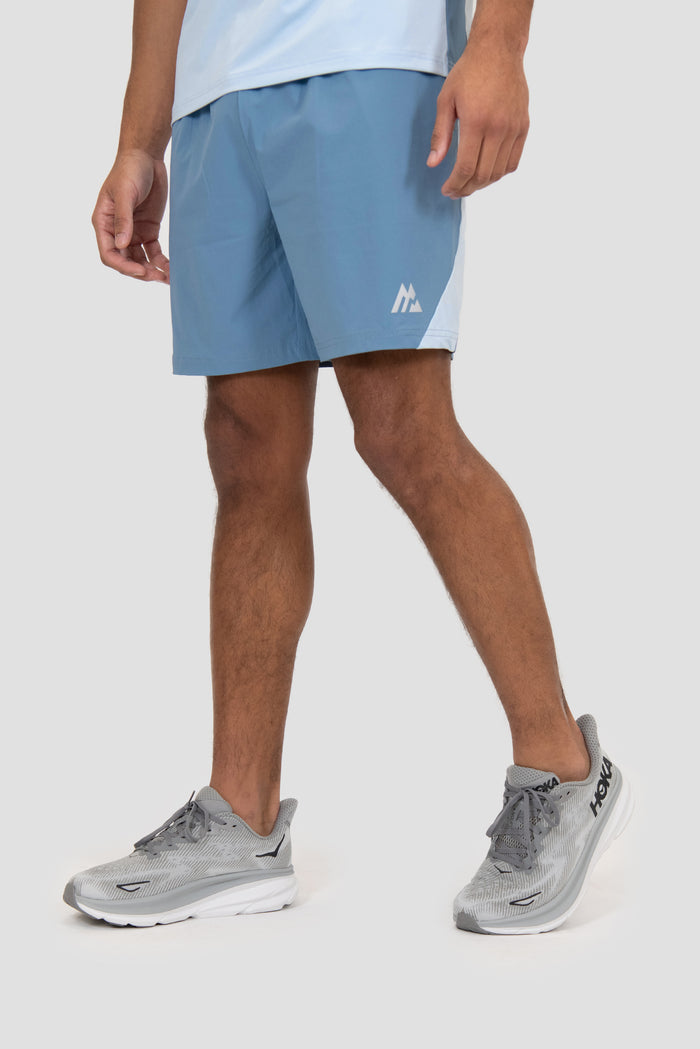 Vista Short - Leisteenblauw/Zomermist