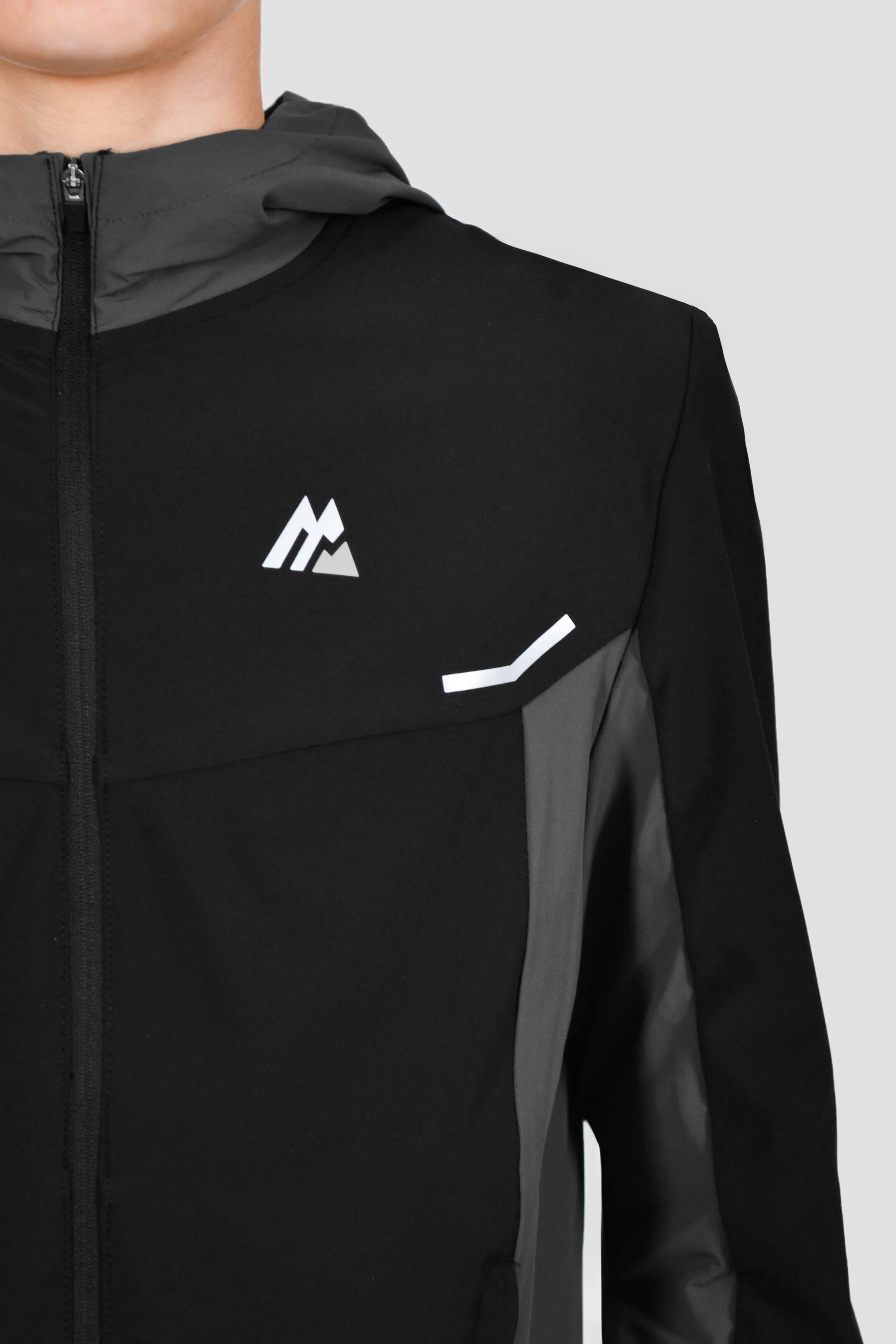 Junior Vortex Jacket - Black/Asphalt