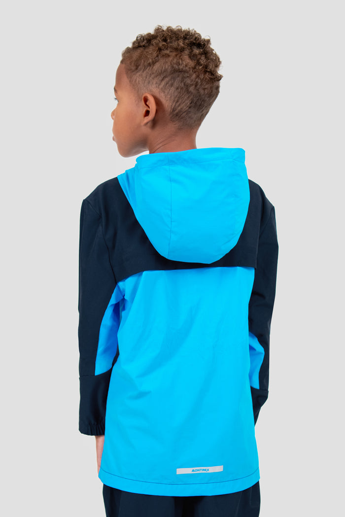 Junior Vortex Jacket - Midnight Blue/Maya Blue