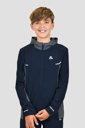 Junior Vortex Jacket - Midnight Blue/Slate Grey