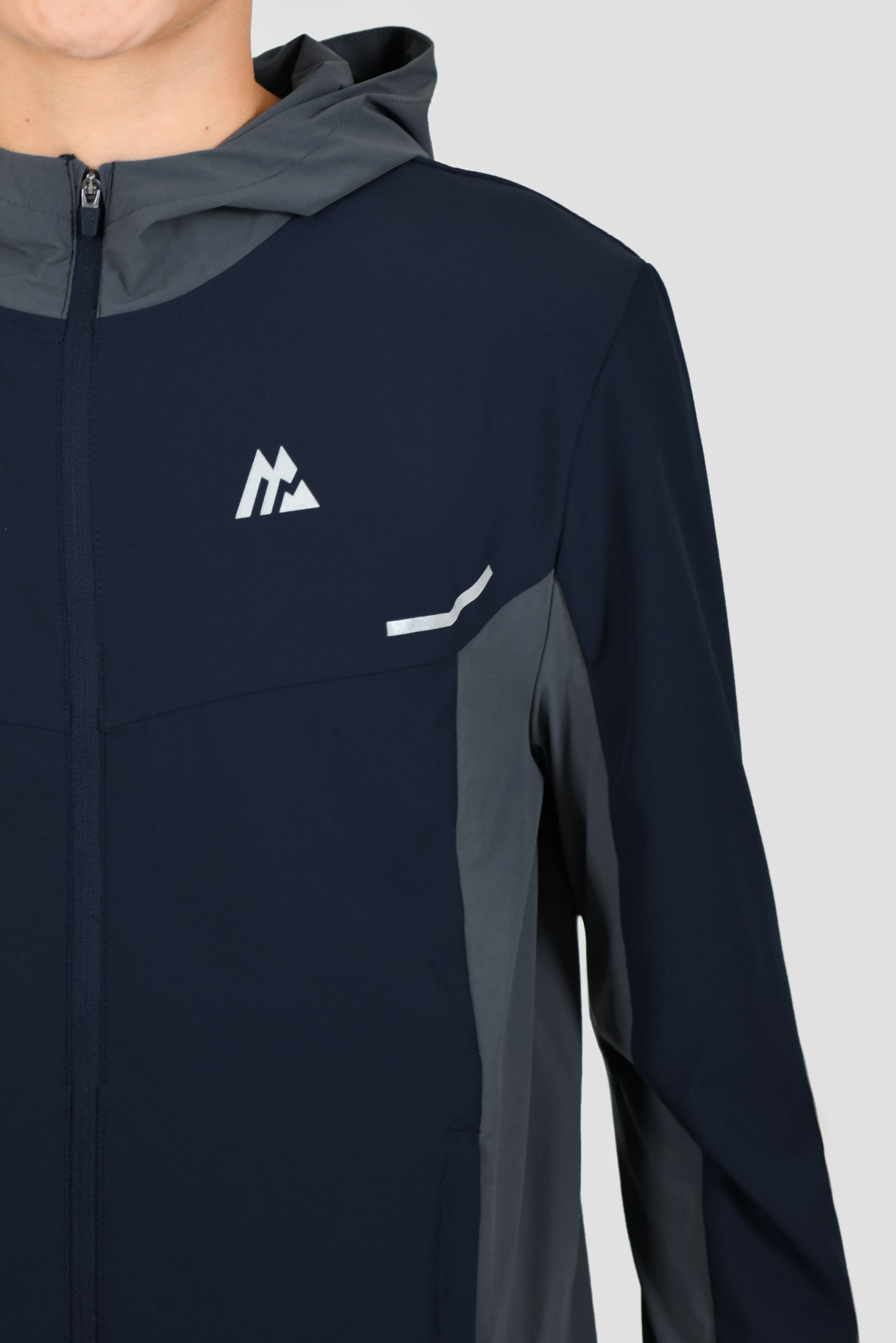 Junior Vortex Jacket - Midnight Blue/Slate Grey