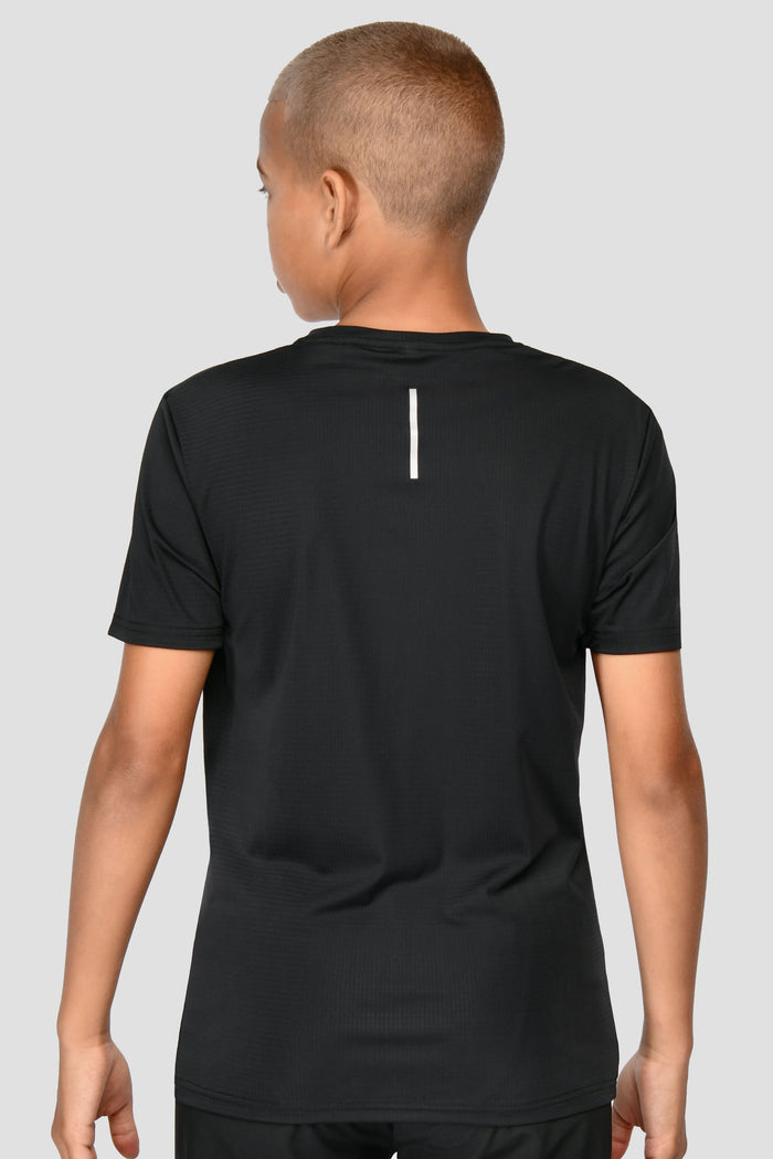 Junior Vortex T-Shirt - Black