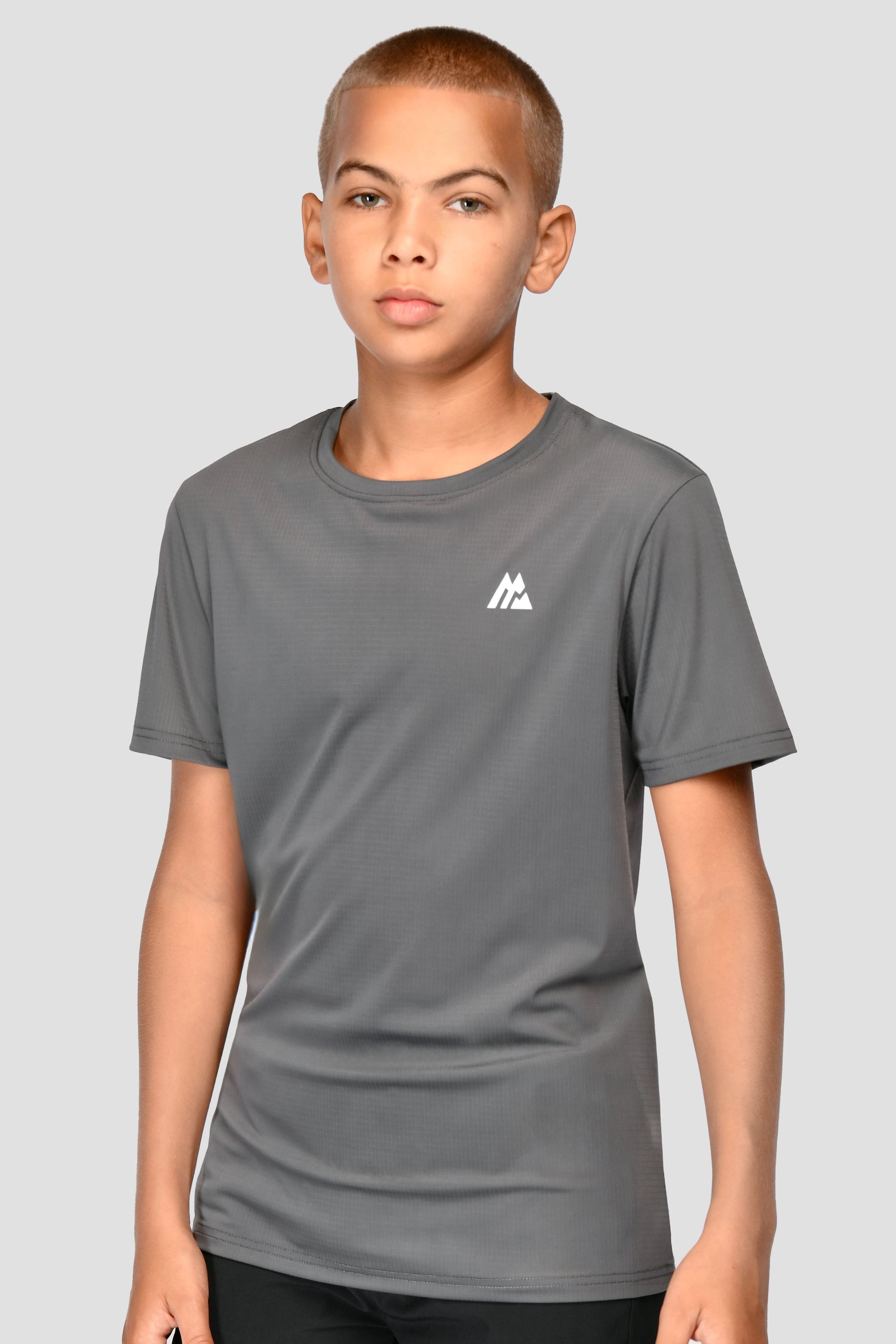 Junior Vortex T-Shirt - Jet Grey