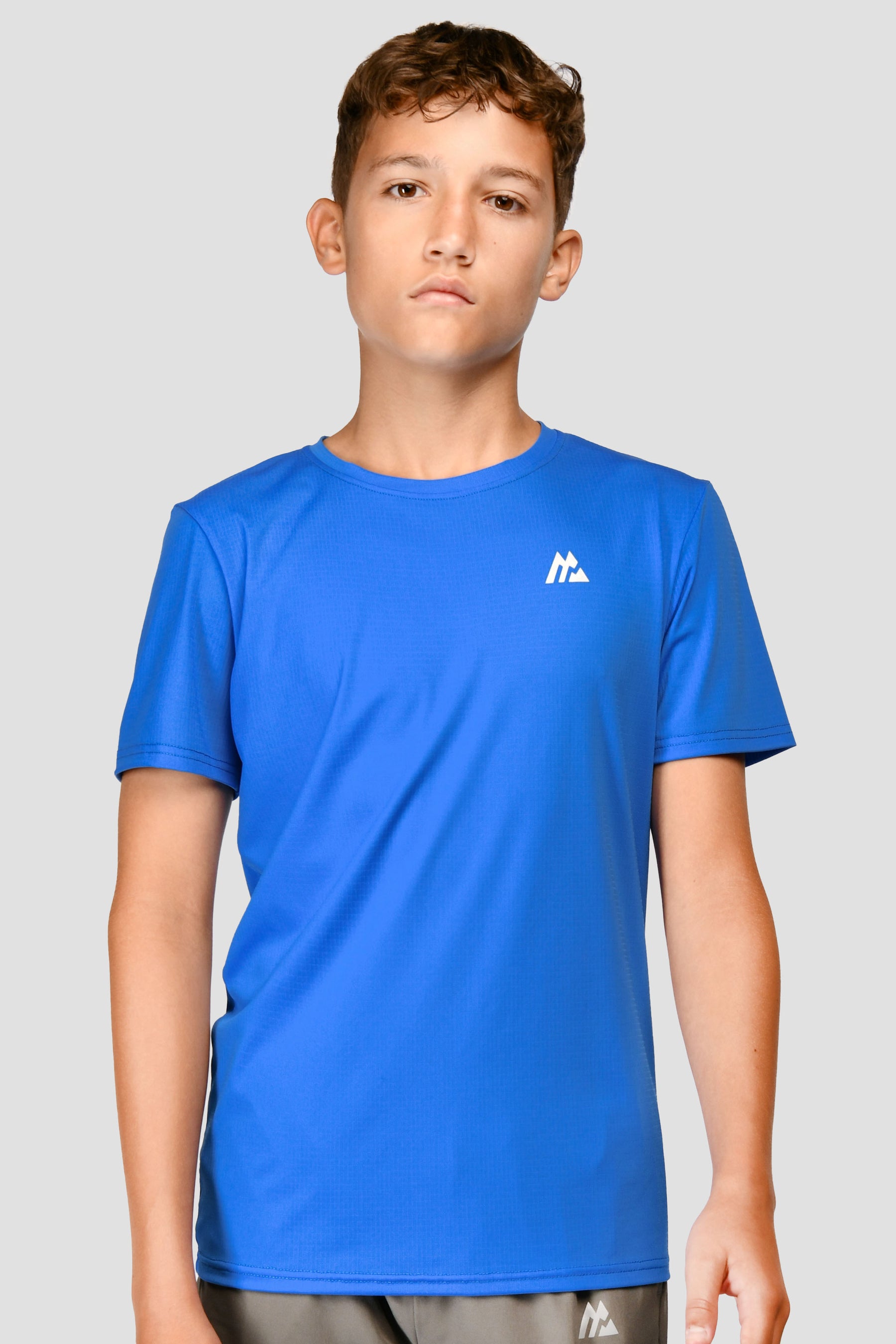 Junior Vortex T-Shirt - Neon Blue