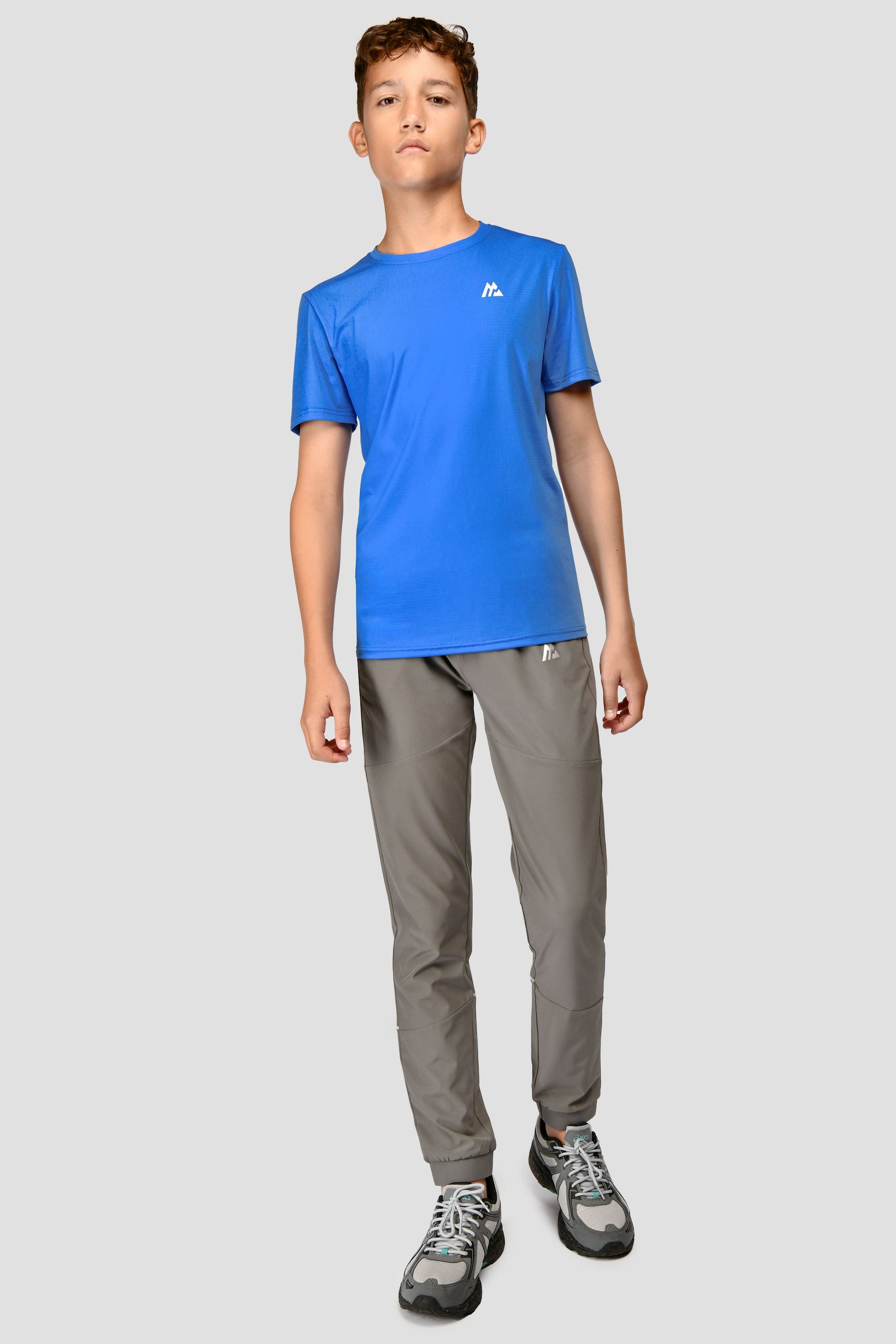 Junior Vortex T-Shirt - Neon Blue