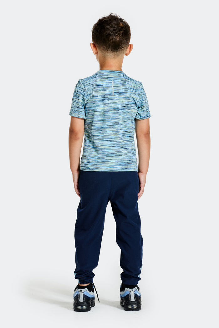 Infant Boys Trail T-Shirt - Blue/Citrus