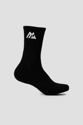 Crew Sock 3 Pack - Black