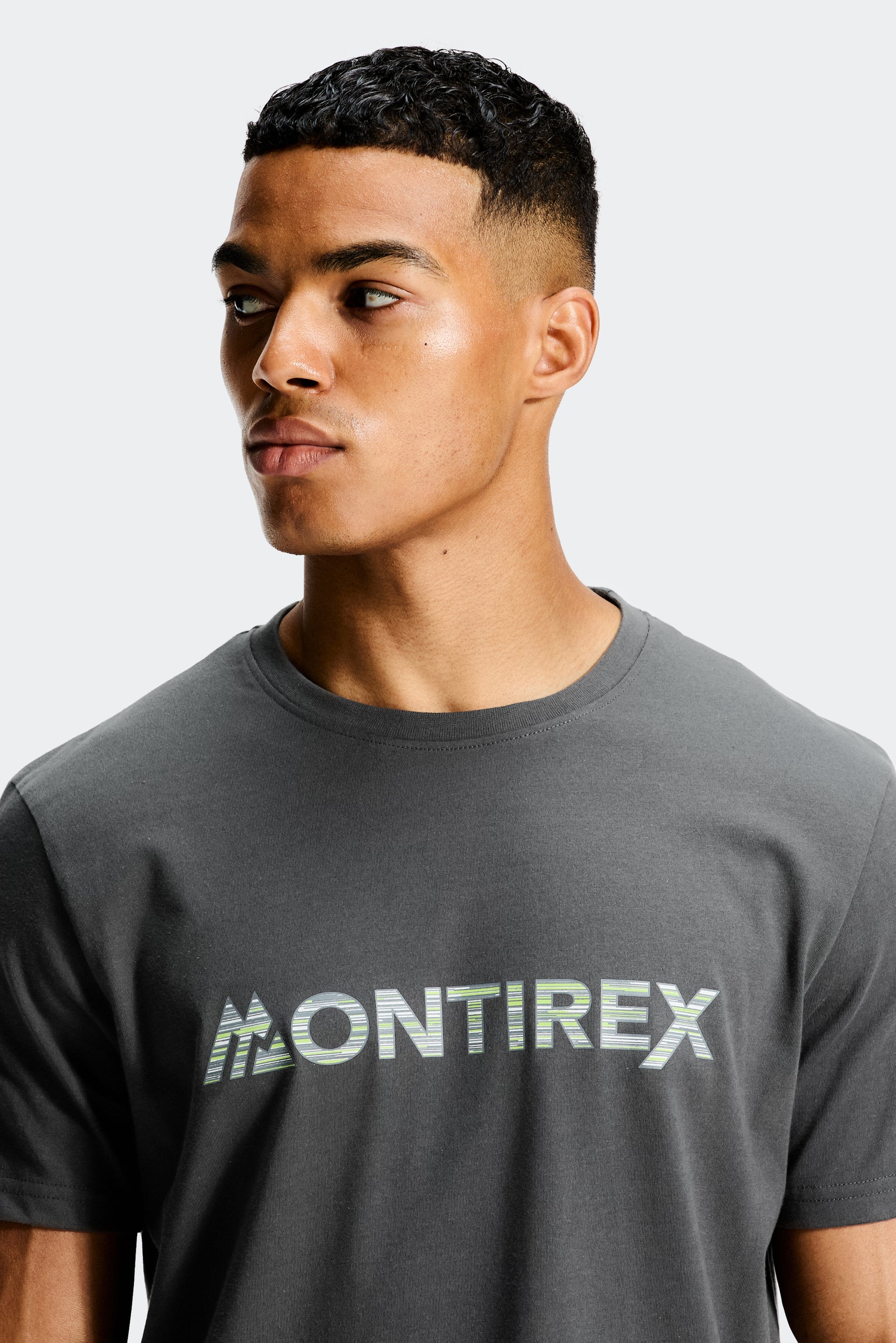 Trail M Logo T-Shirt - Asphalt