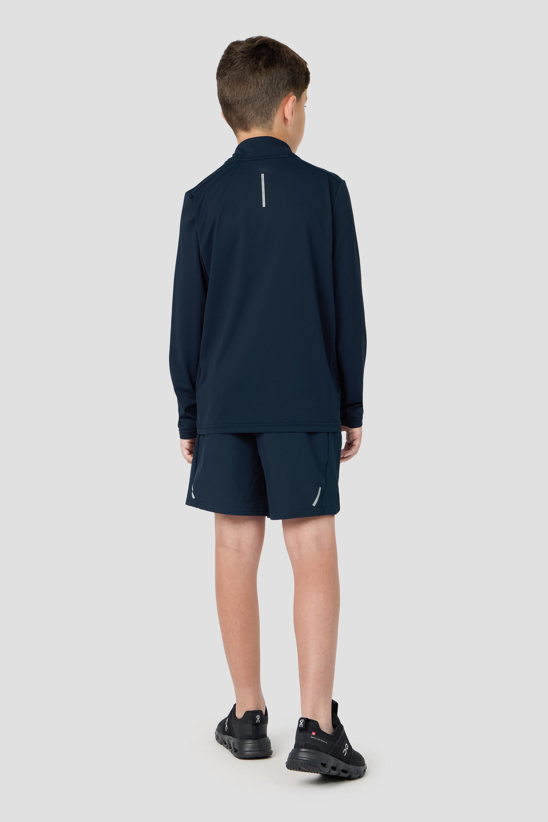 Boys Delta 1/4 Zip - Midnight Blue