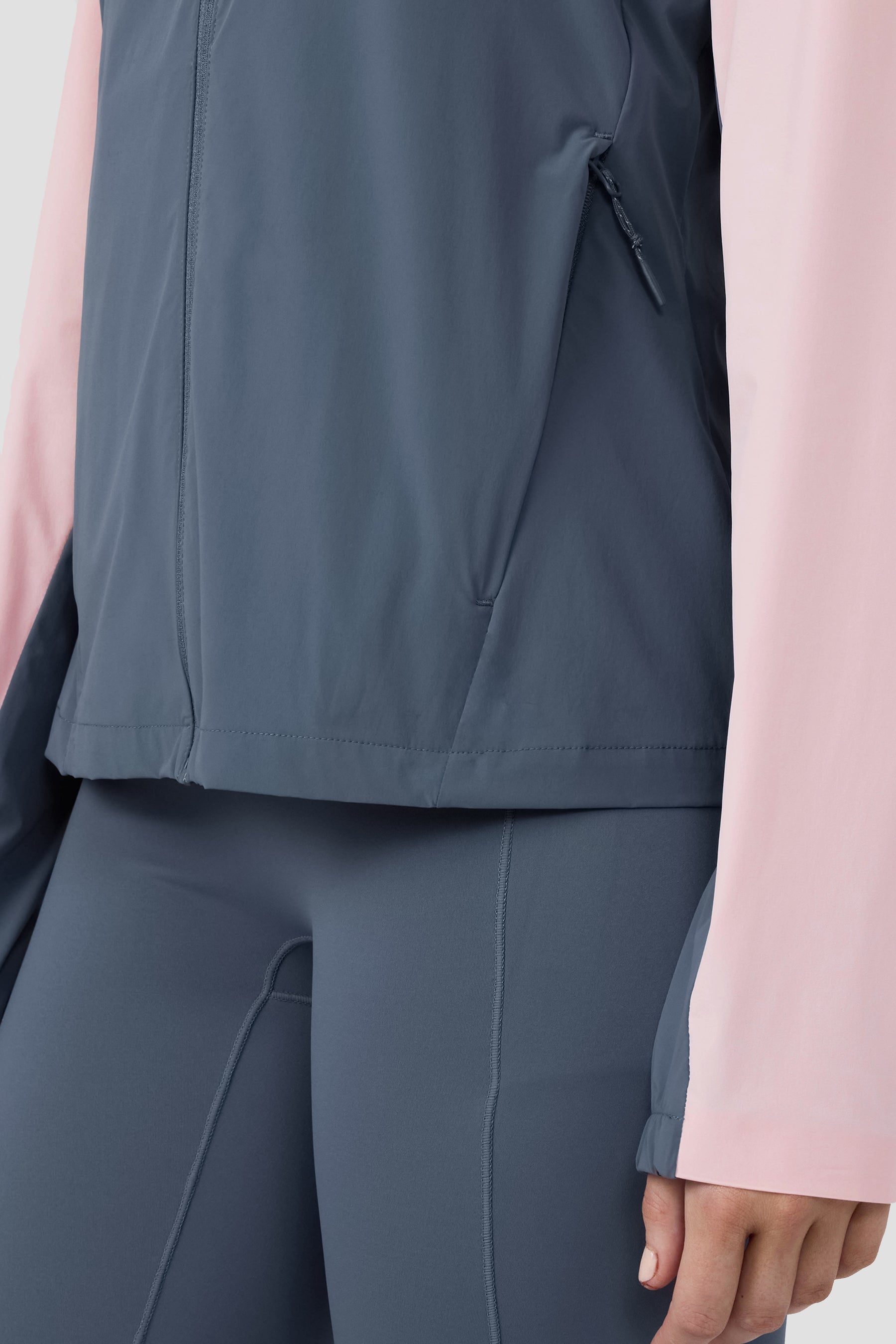 MTX Run Switch Windbreaker - Light Pink/Greyed Indigo