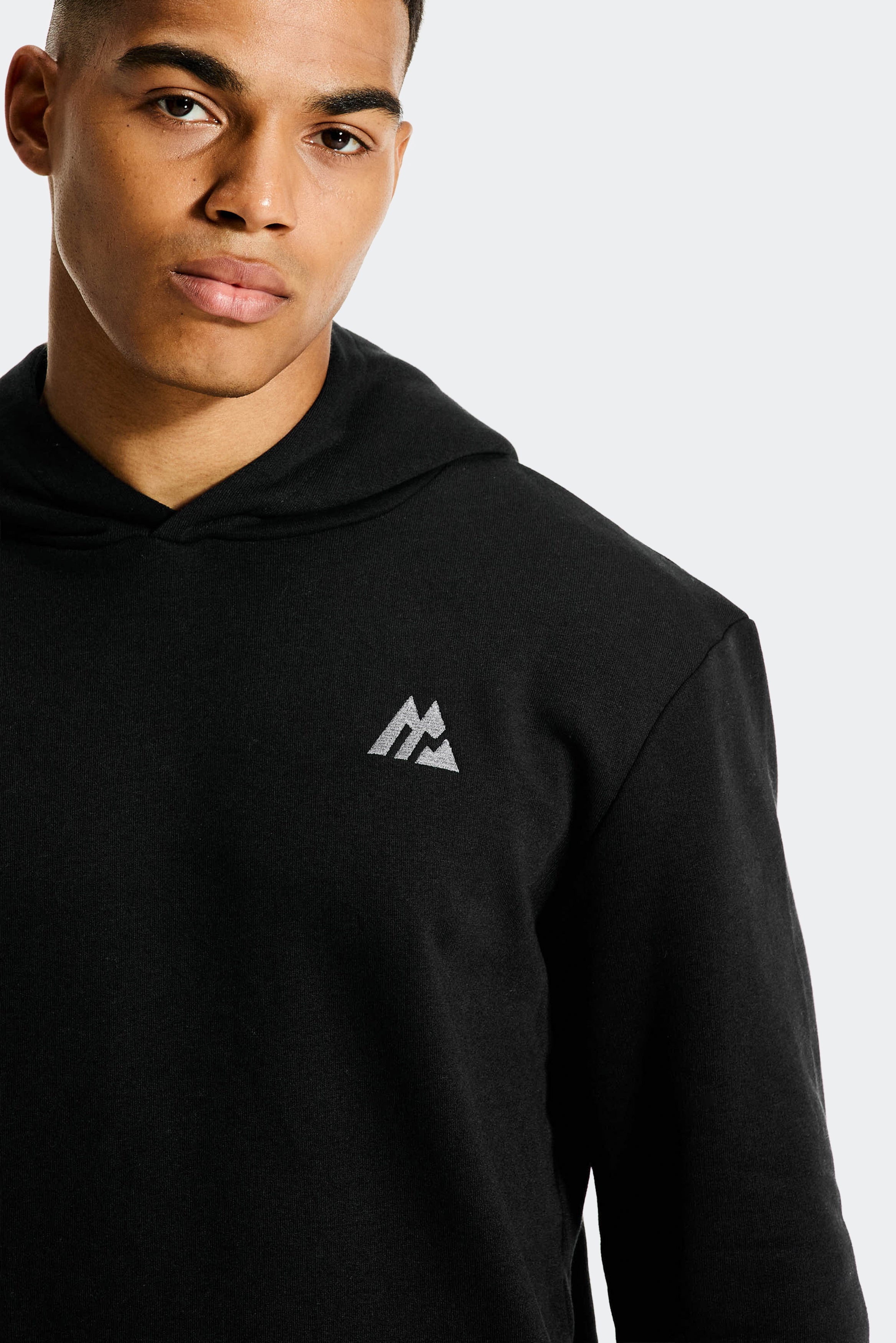 Essential Hood - Black by Montirex | Gymwear & Sportswear