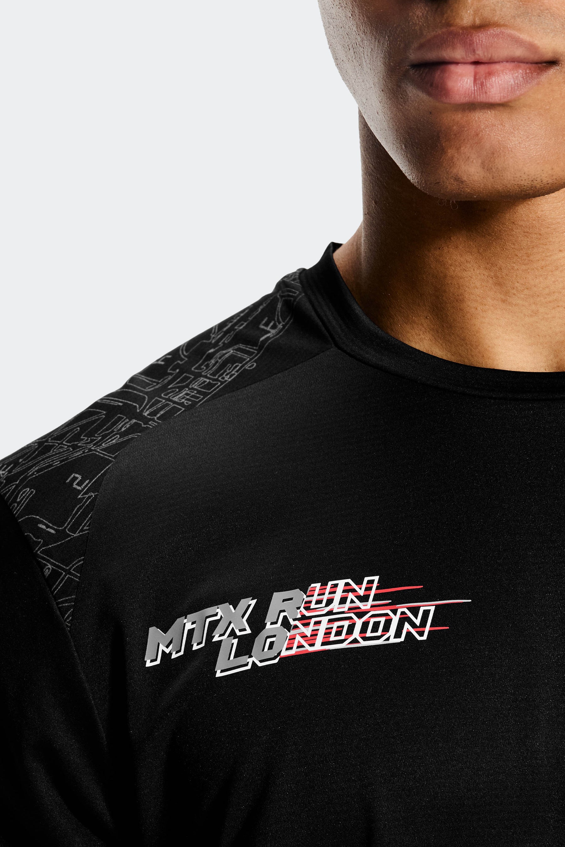 MTX Run City London T-Shirt - Black
