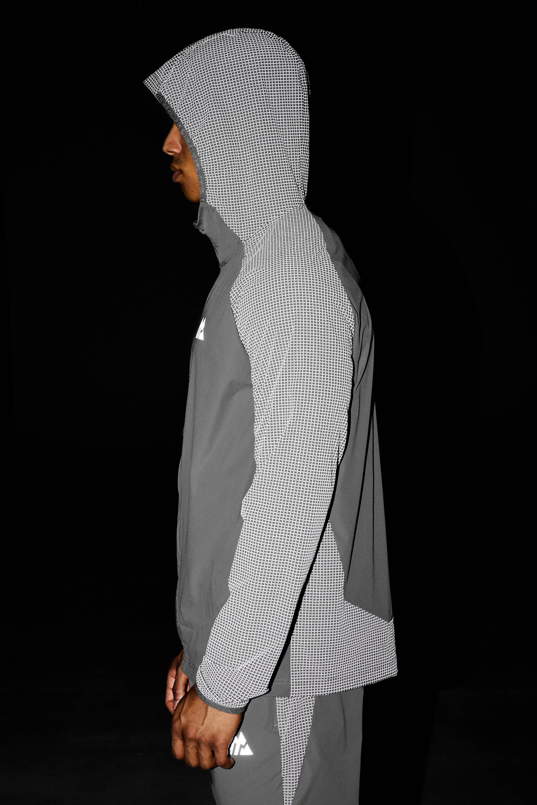 Argent Reflective Jacket - Cement Grey