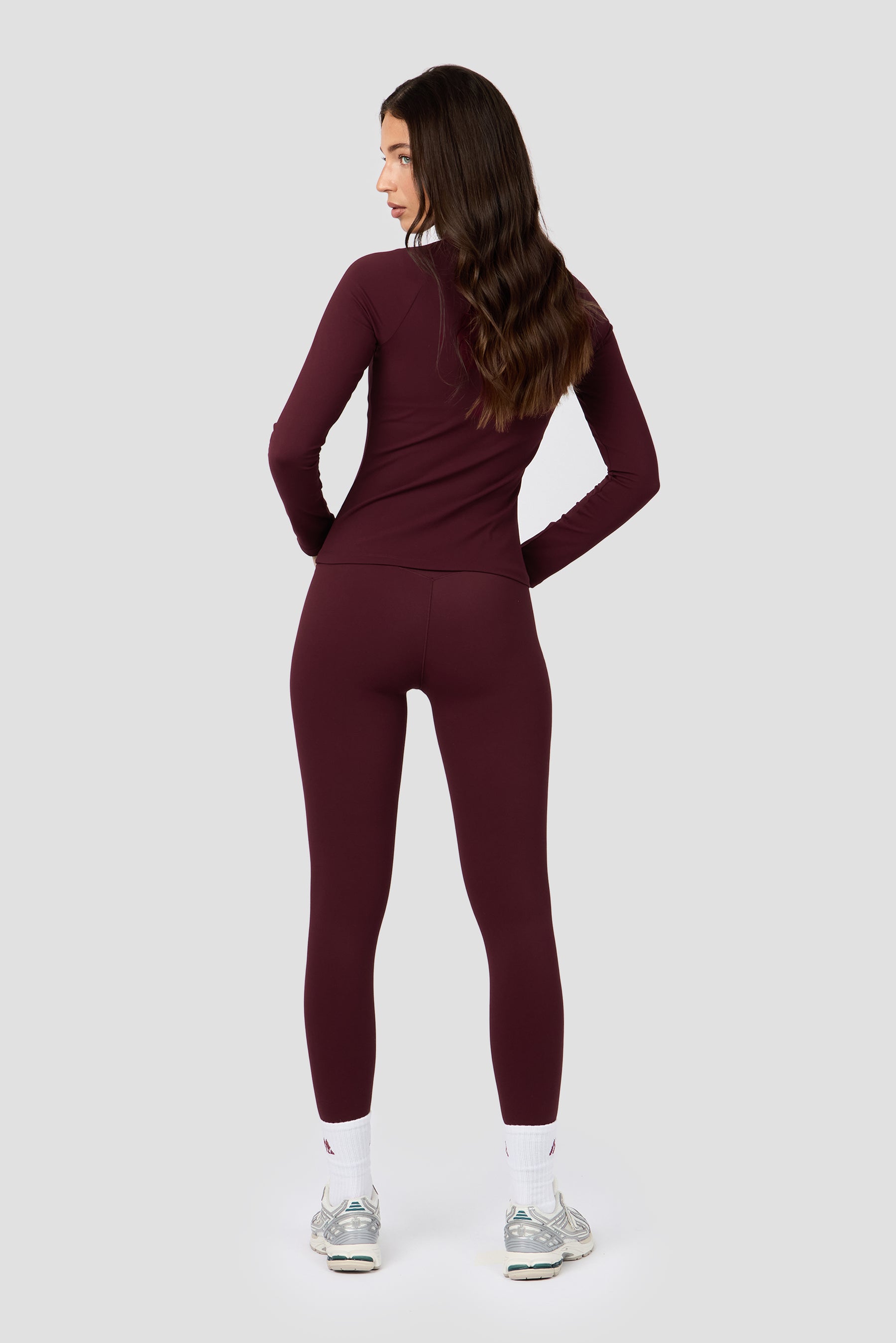 Form Full Zip - Malbec 