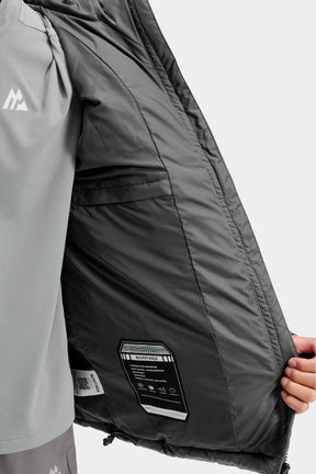 Carve Down Jacket - Cement Grey/Asphalt