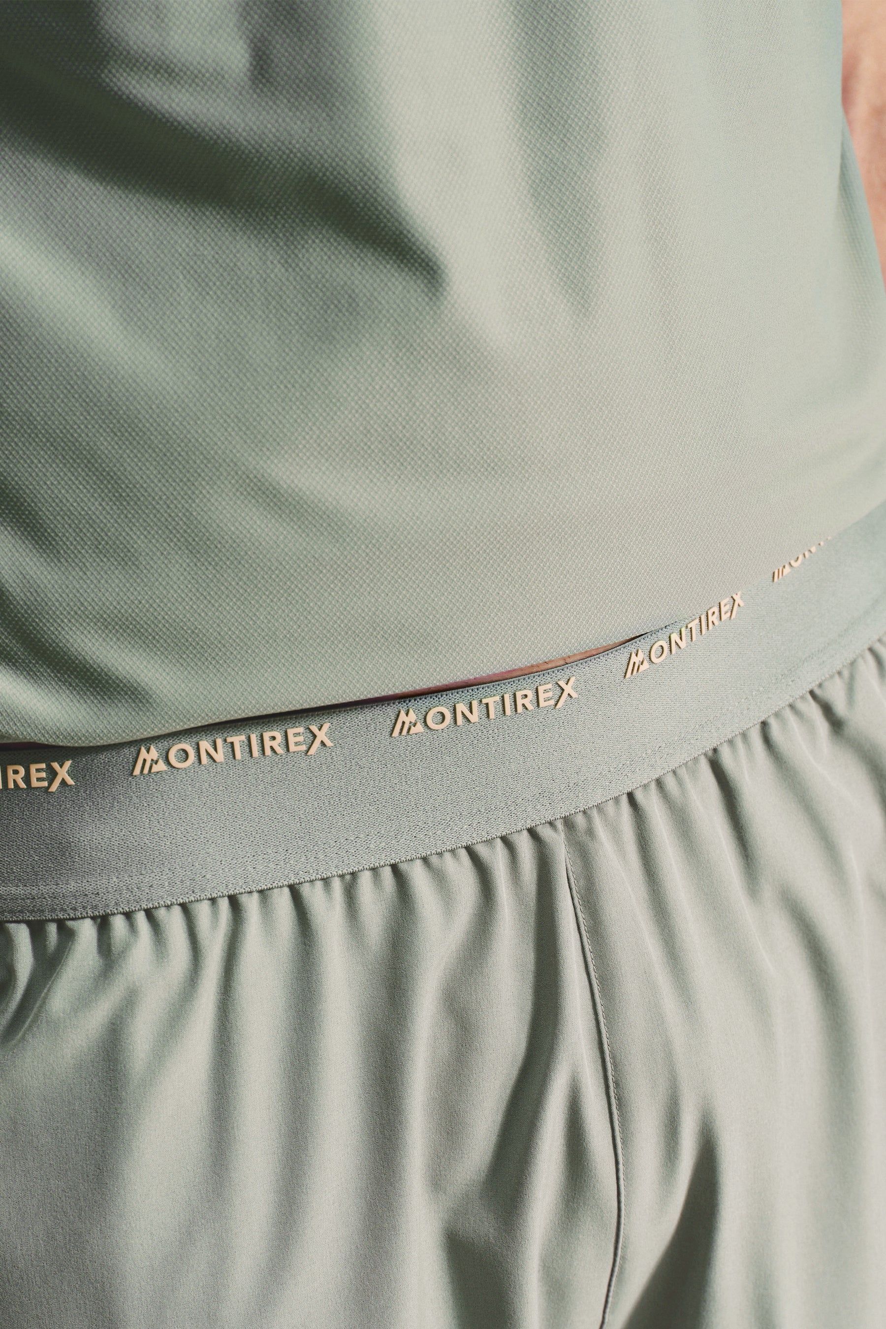 Frequency Short - Green Slate/Citrus