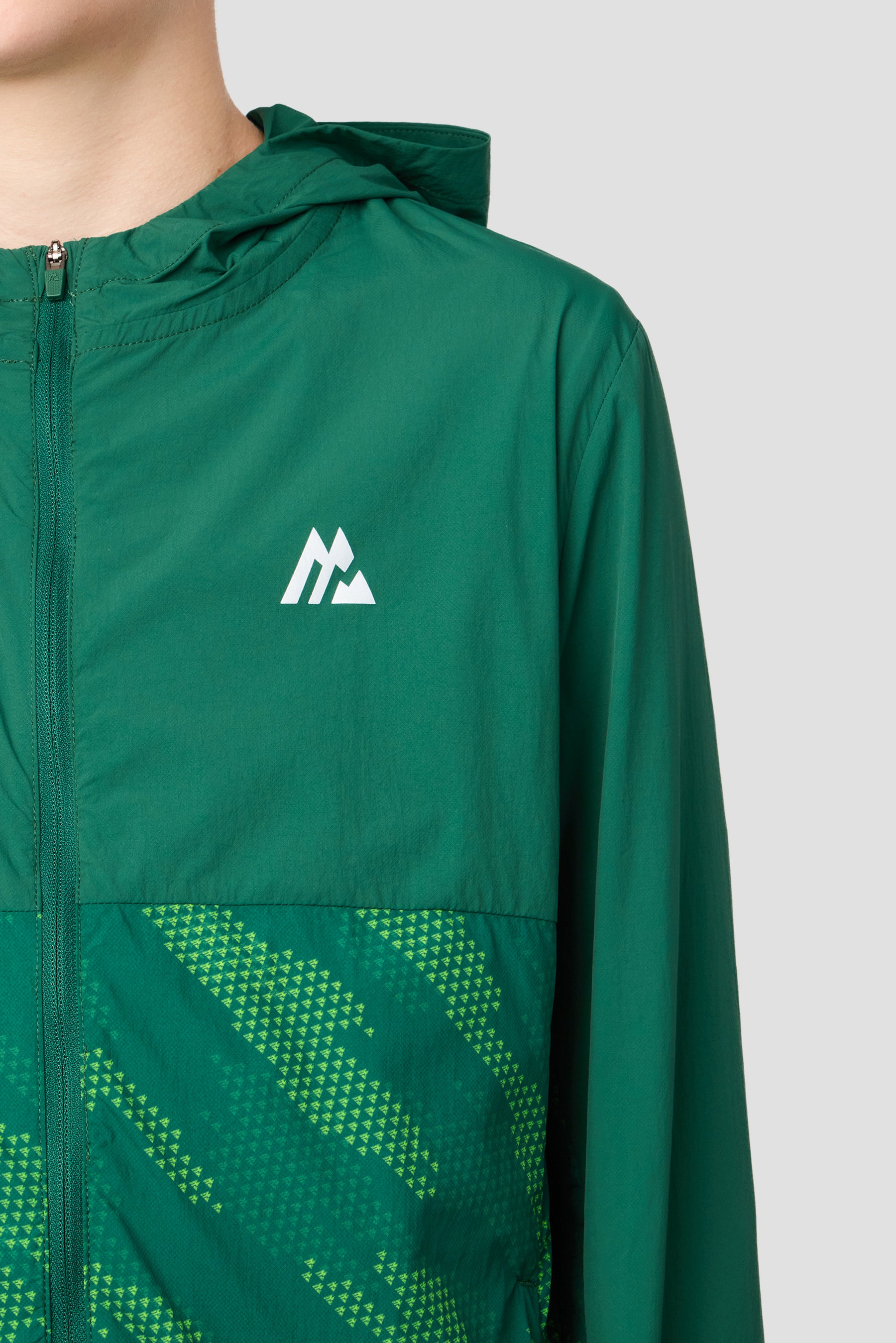 Boys Thera Jacket - Evergreen/Sherwood/Neon Green