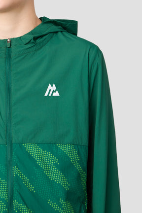 Boys Thera Jacket - Evergreen/Sherwood/Neon Green