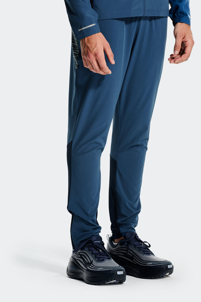 Trail Panel Running Pant - Naval/Midnight Blue/Summer Mist