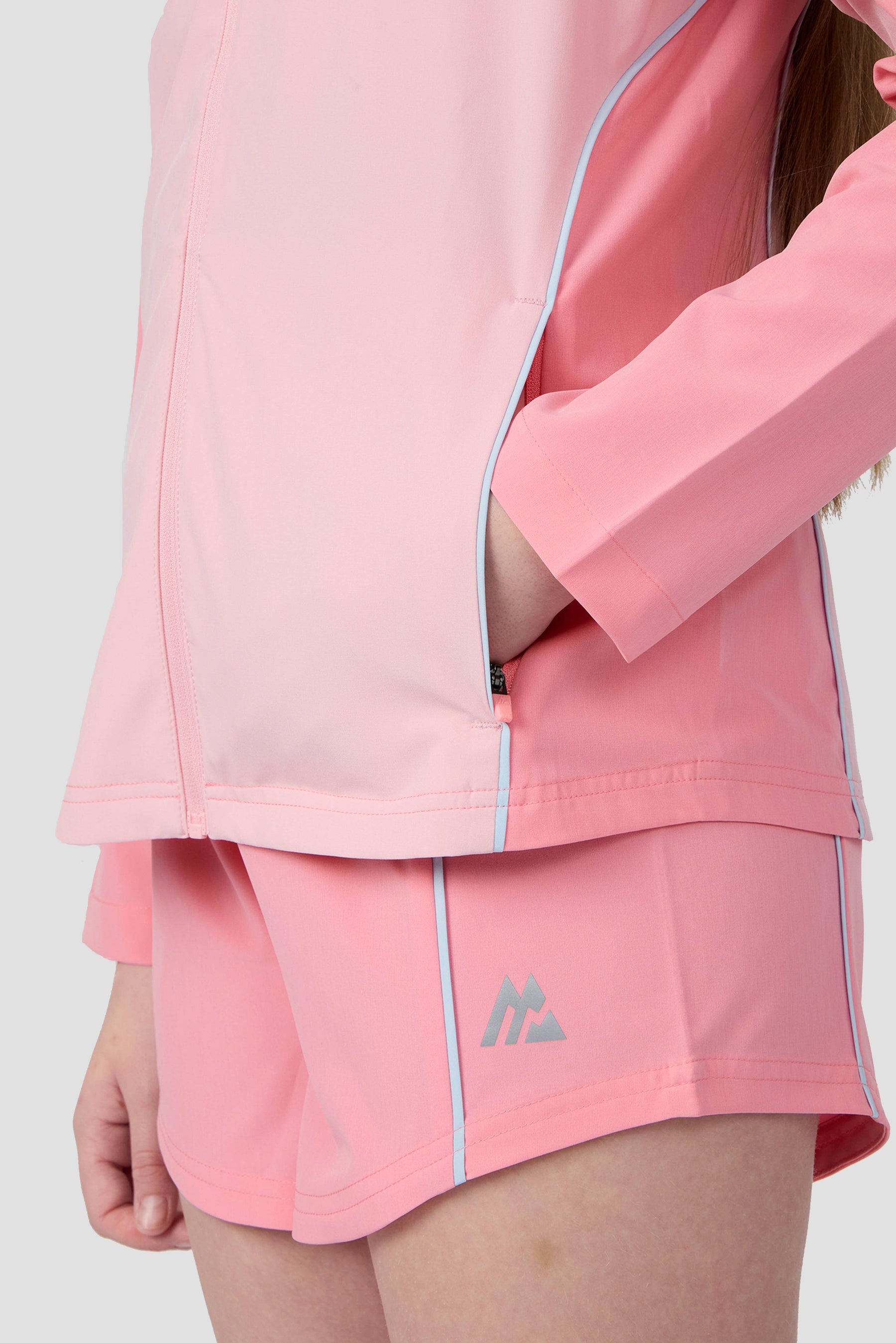 Girls Lumina Jacket - Ballet/Sweet Pink/Misty Blue