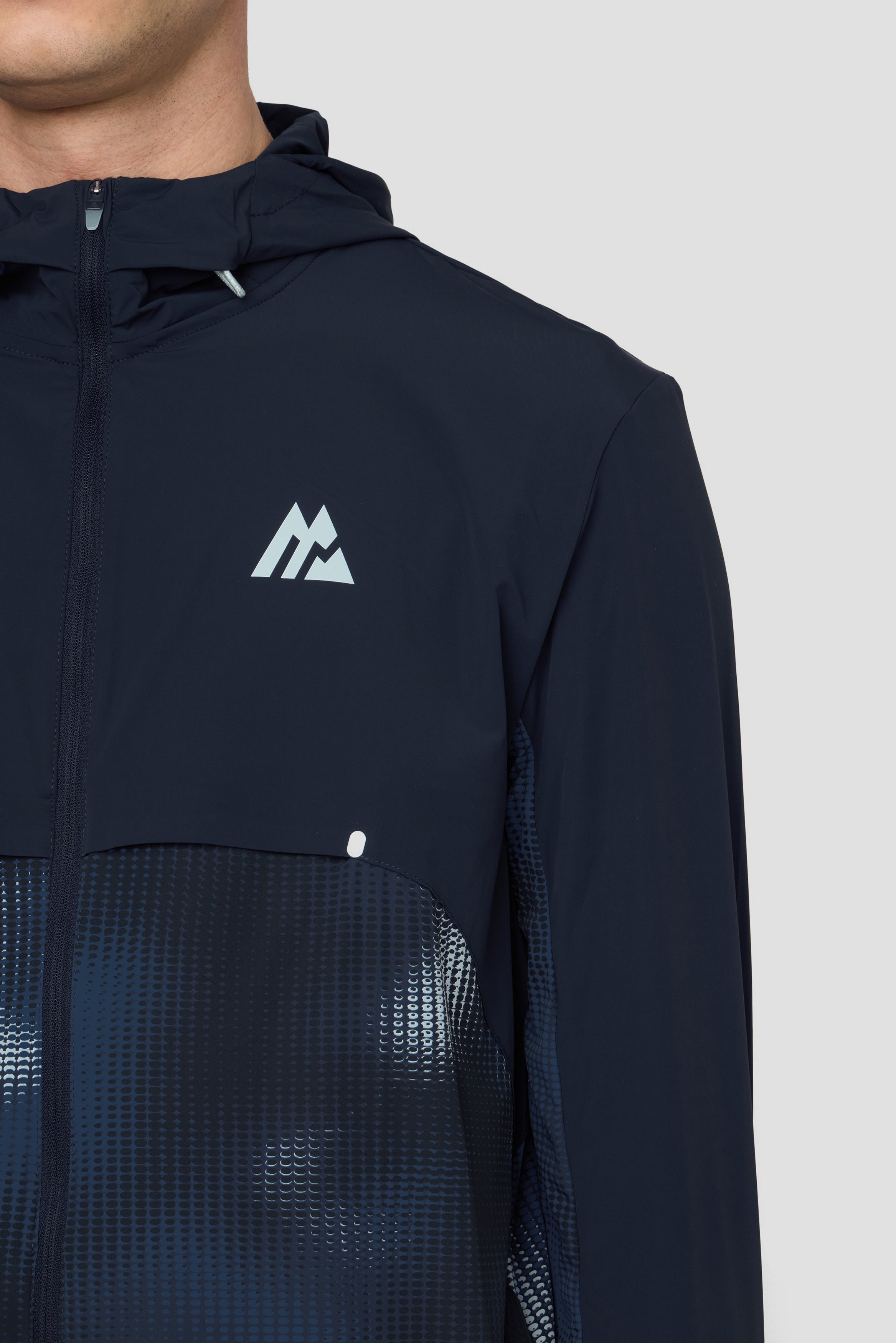 MTX Run Disperse Windbreaker Midnight Blue | Montirex Sportswear