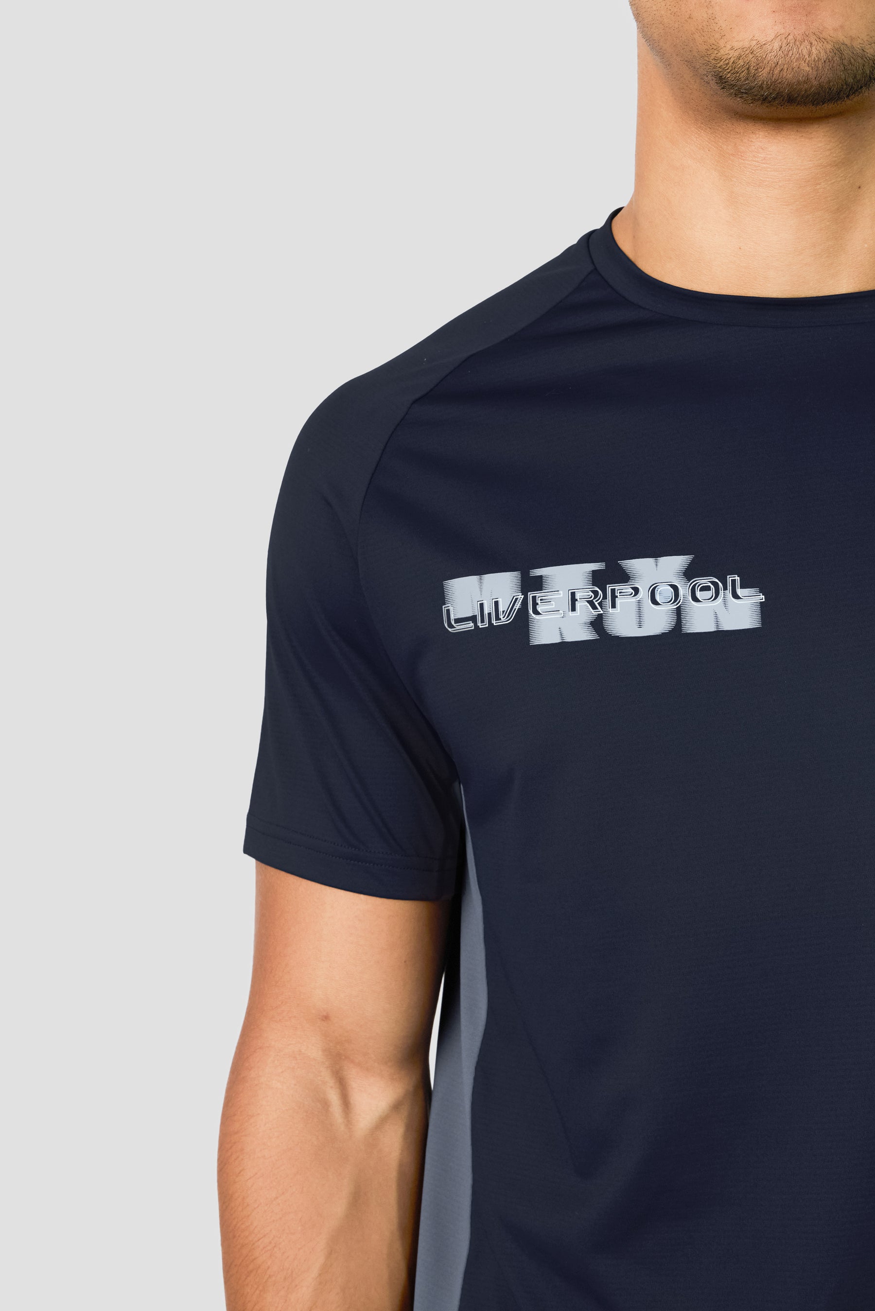 MTX Run City Liverpool T-Shirt - Midnight Blue/Greyed Indigo