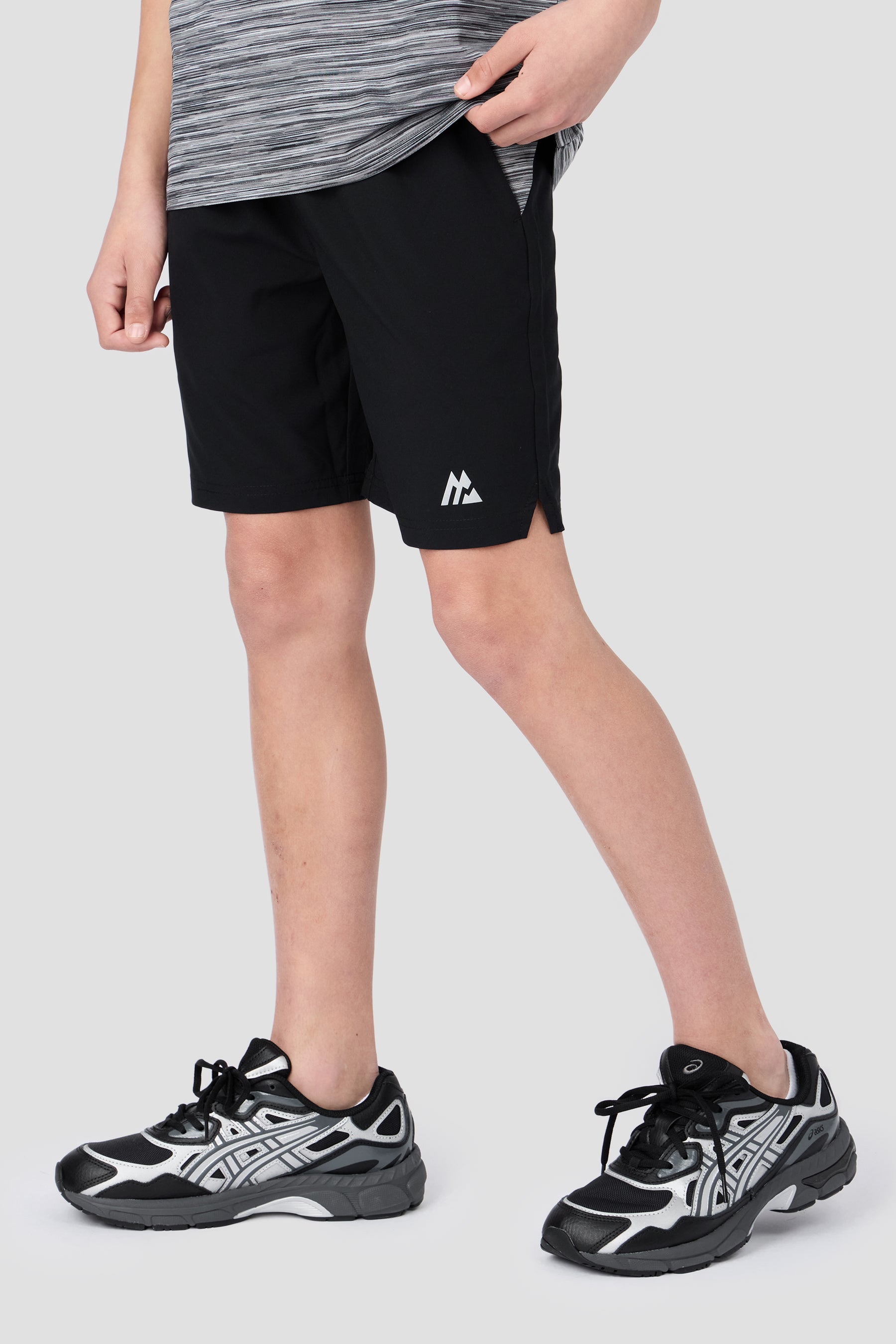 Boys Trail 2.0 Short - Black/Grey/White