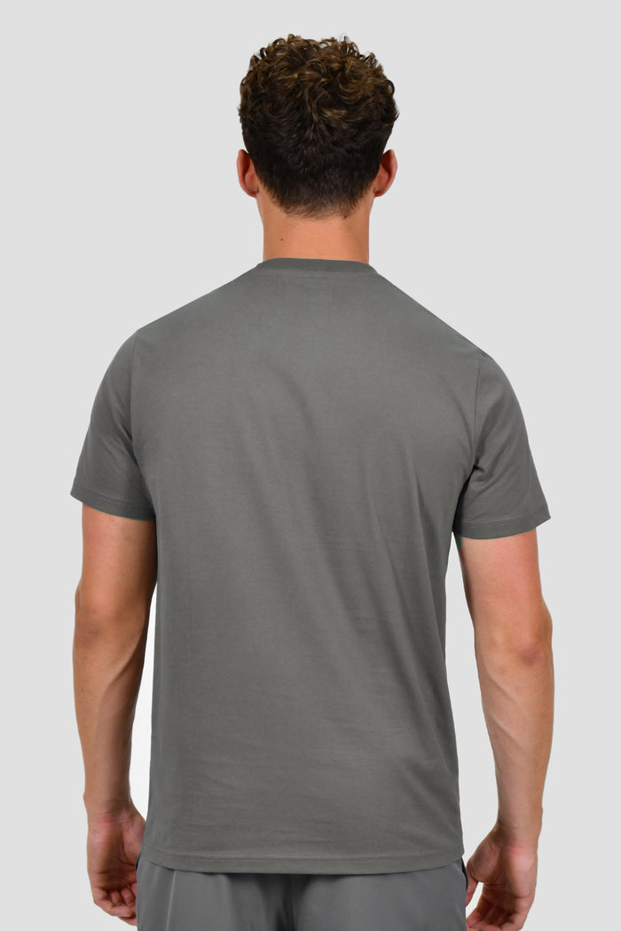 Men's Wave T-Shirt - Cement Grey