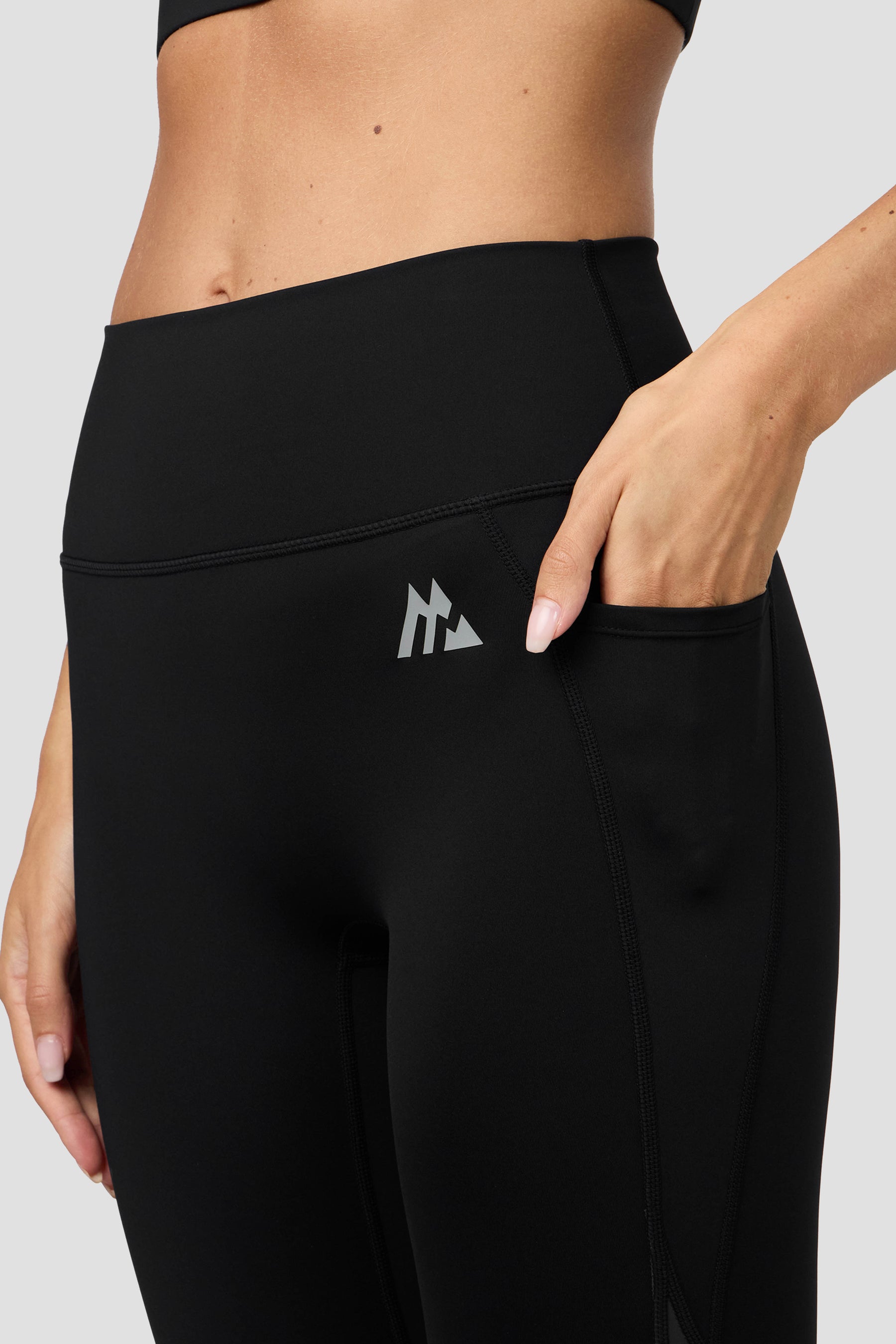 Stride Legging - Black/Basalt/Asphalt