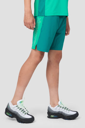 Boys Optic Short - Lagoon Green/Cyber Jade/Duck Egg