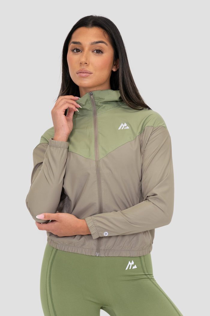 Women's Move Windbreaker - Fleck/Taupe