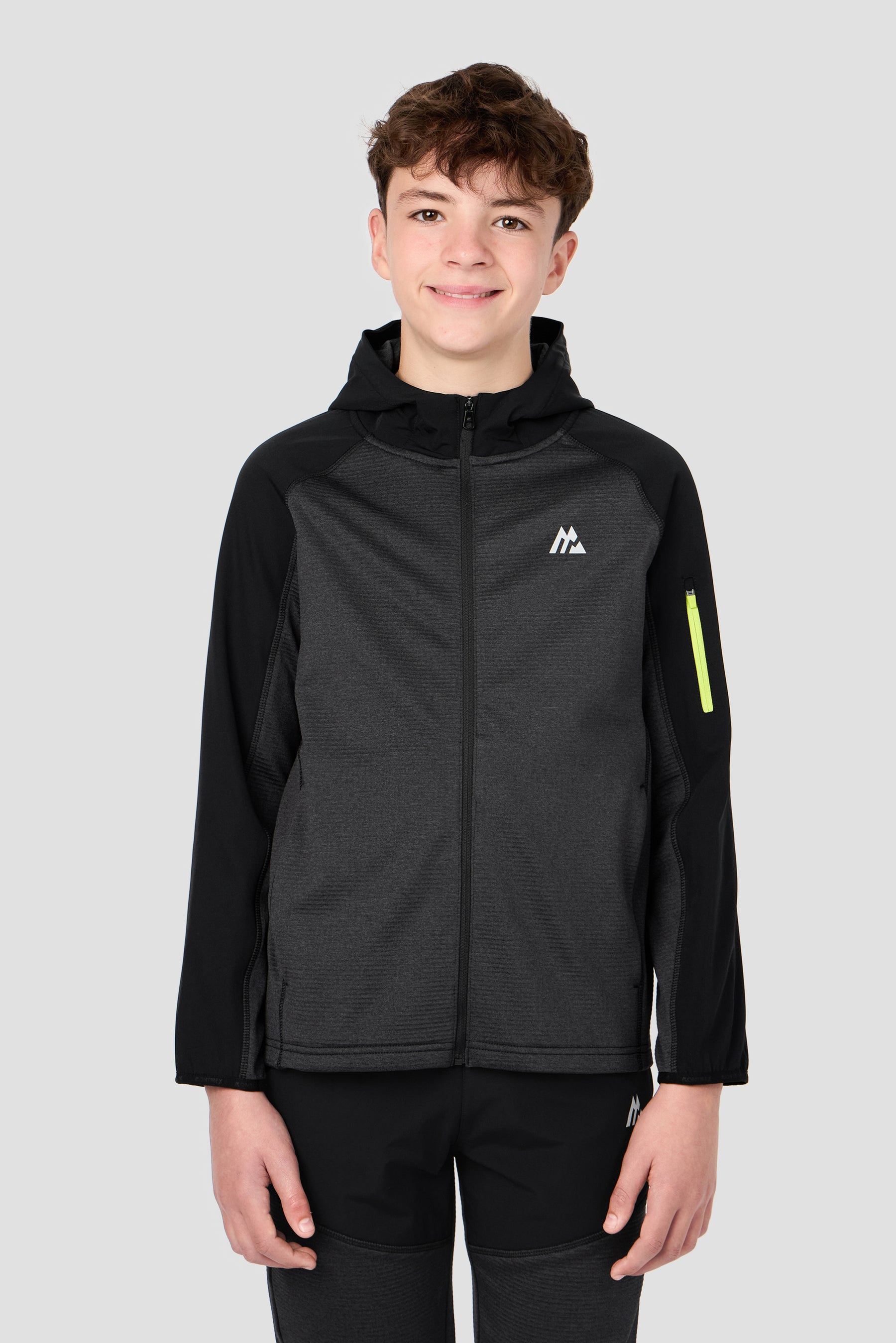 Boys Valen Hood - Black Marl