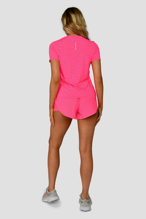 Women's Fly Short - Neon Pink