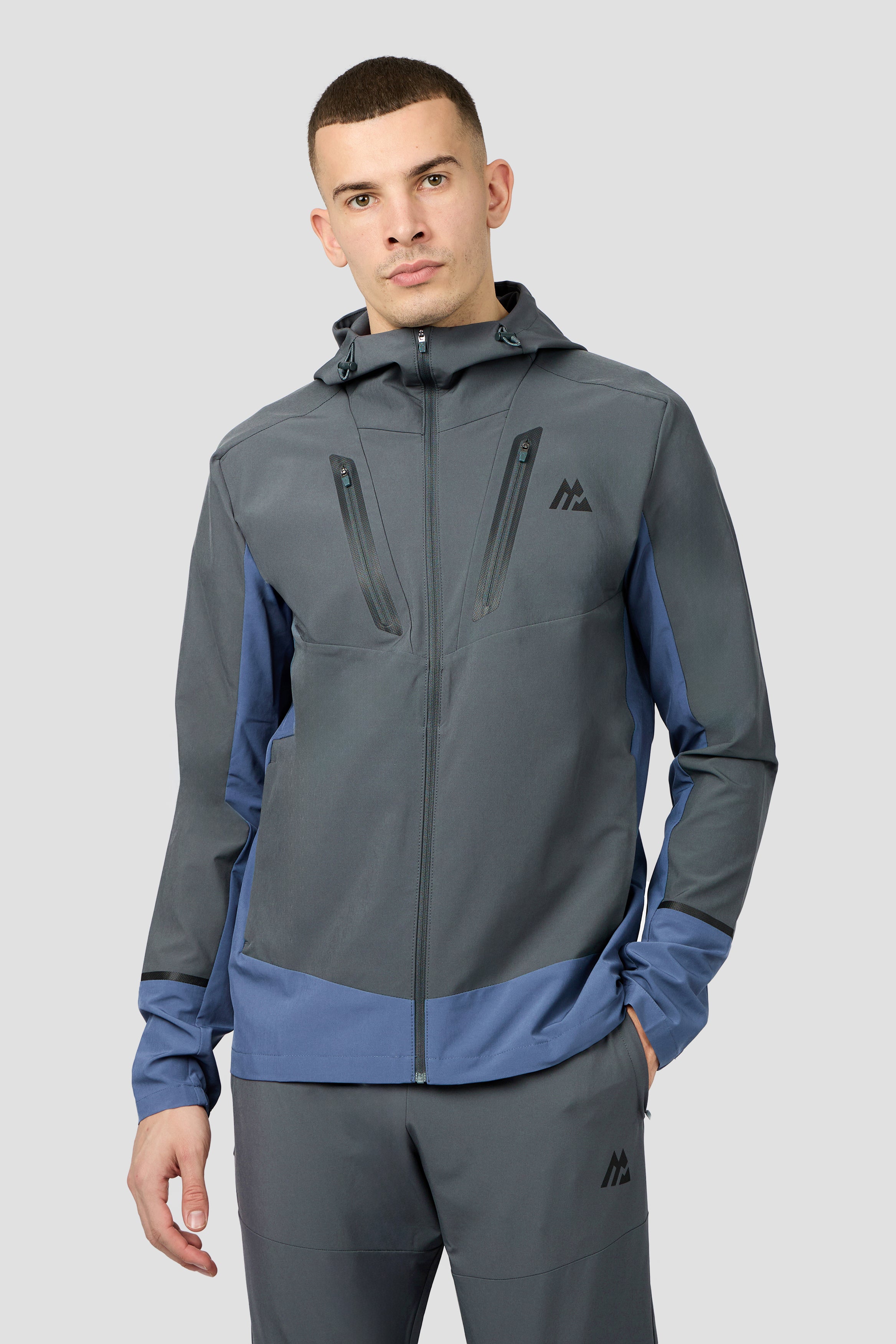 Montirex Torrent 2.0 Jacket - Slate Grey | Sportswear Gymwear
