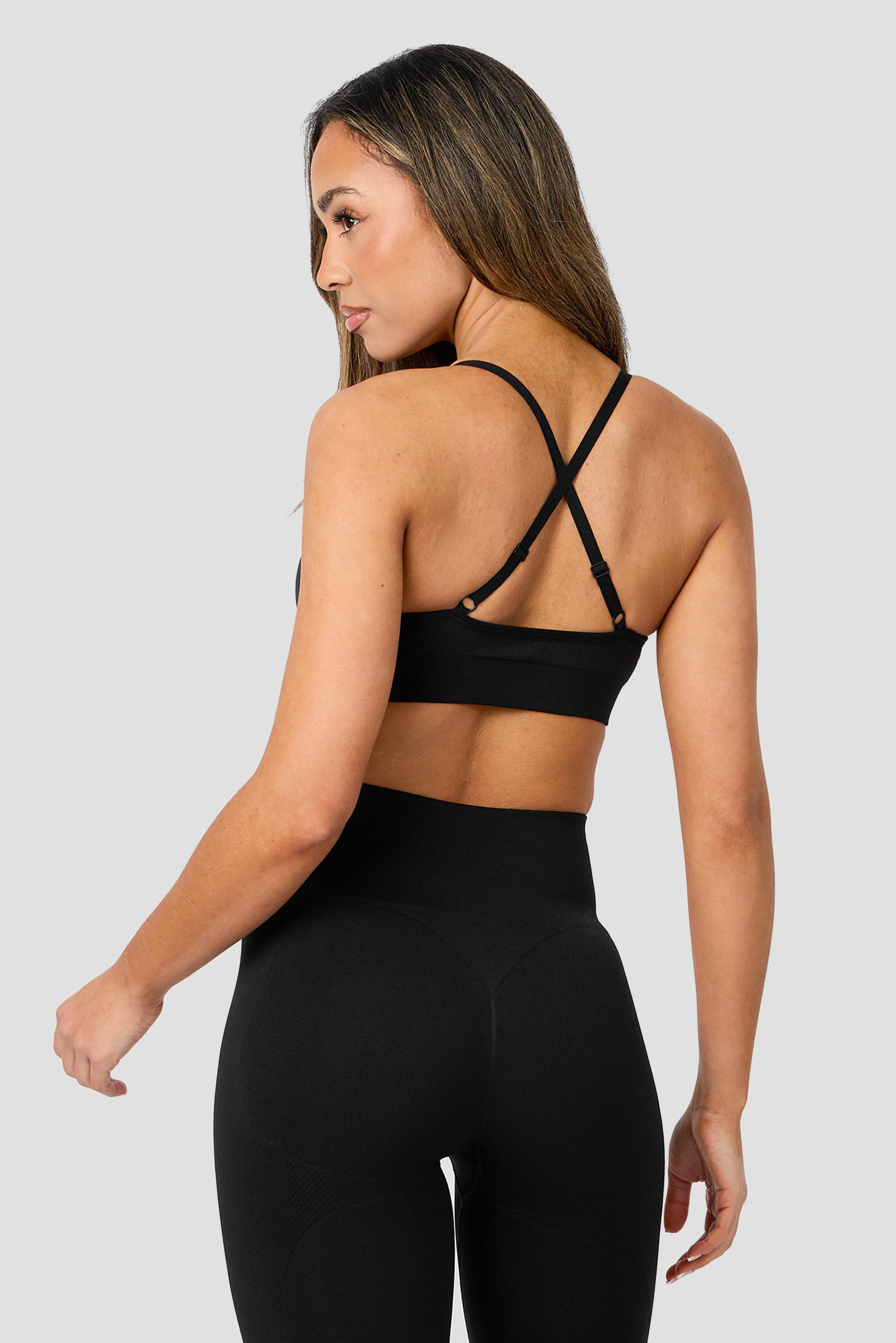 Muse Seamless Full Zip - Black | Montirex Gymwear & Sportswear
