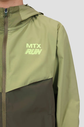Boys MTX Run Jacket - Elm/Eden/Orchard