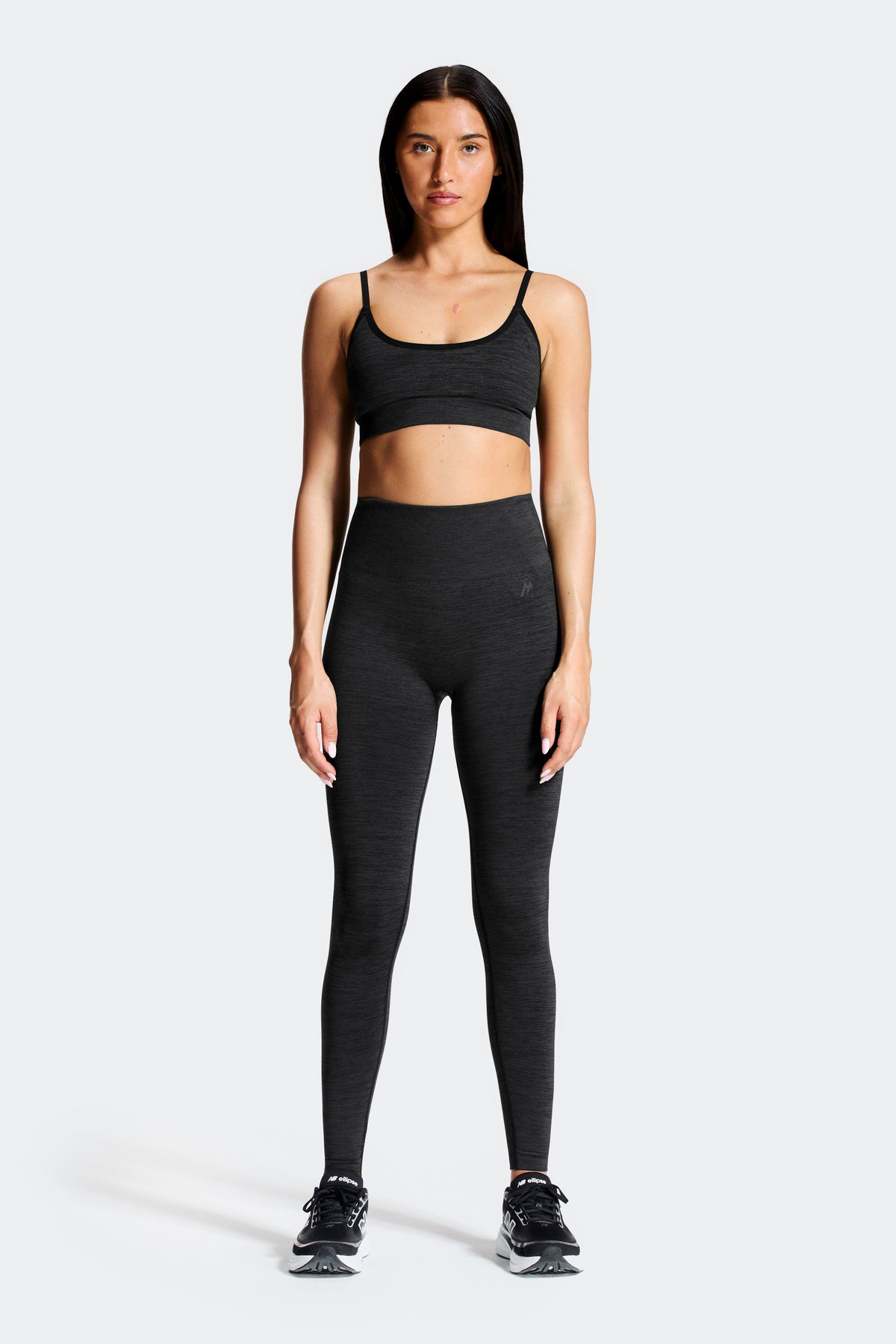Trail Seamless Legging - Black Marl