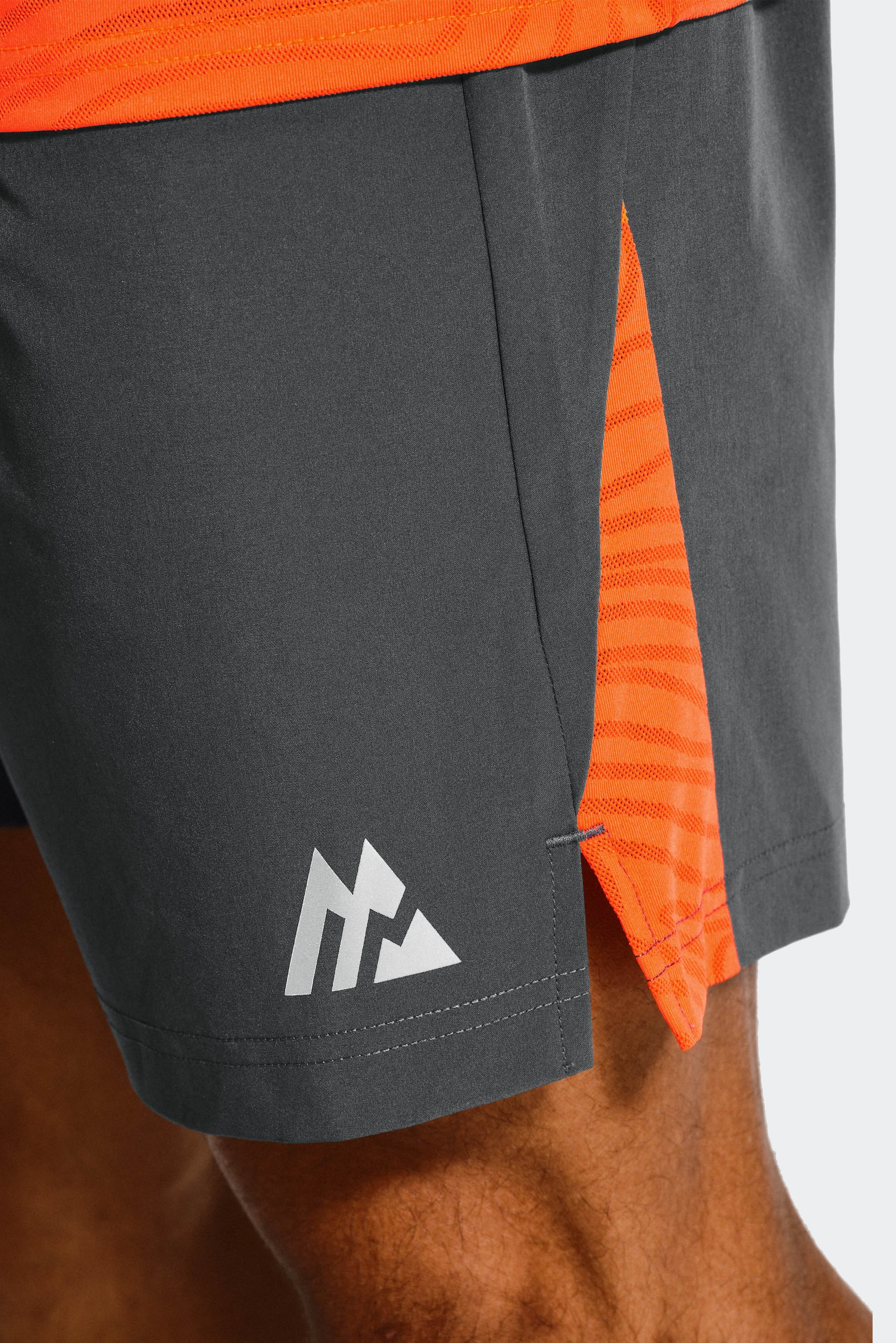 Tide Short - Slate Grey/Fiery Orange