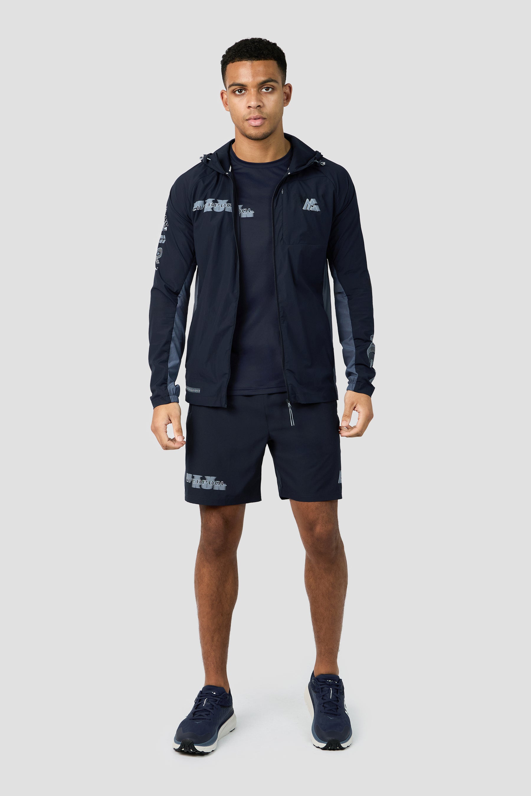 MTX Run City Liverpool T-Shirt - Midnight Blue/Greyed Indigo