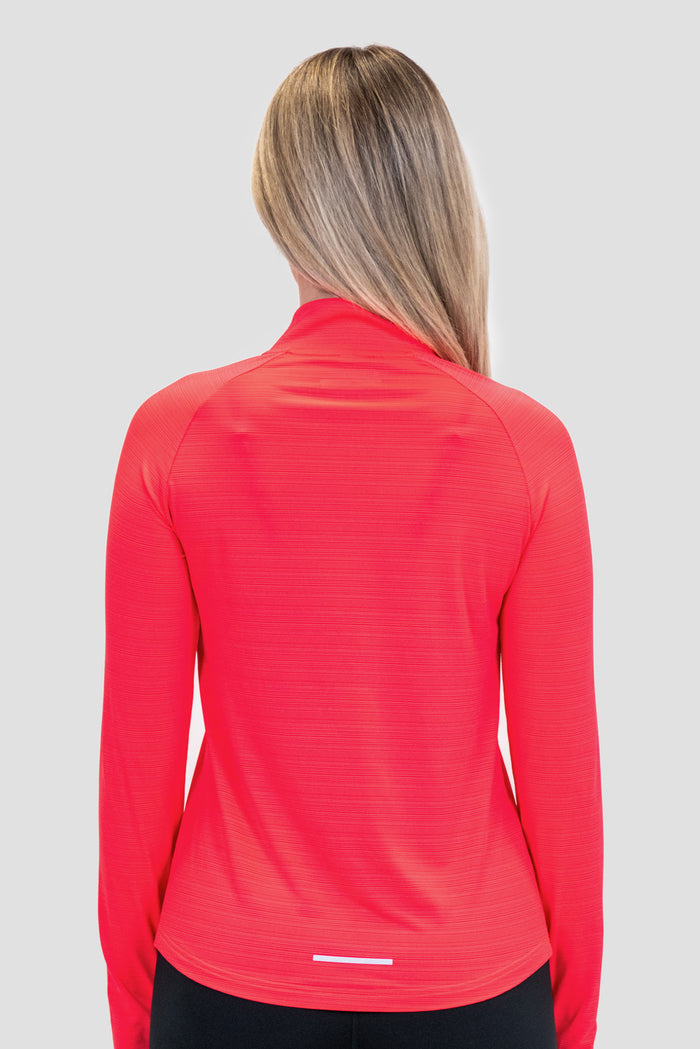 Women's Draft 1/4 Zip - Shocking Pink