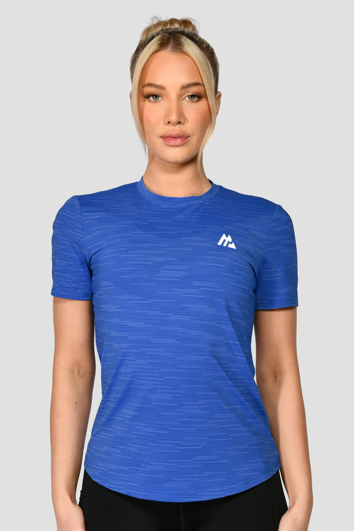 Women's Fly 2.0 T-Shirt - Egyptian Blue/White