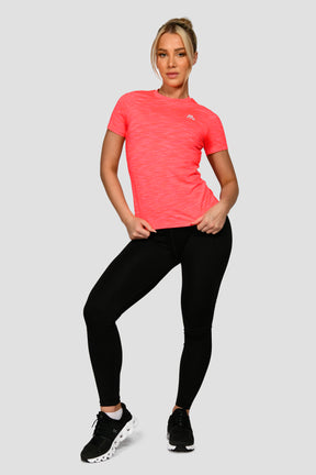 Women's Trail 2.0 T-Shirt - Neon Pink Multi