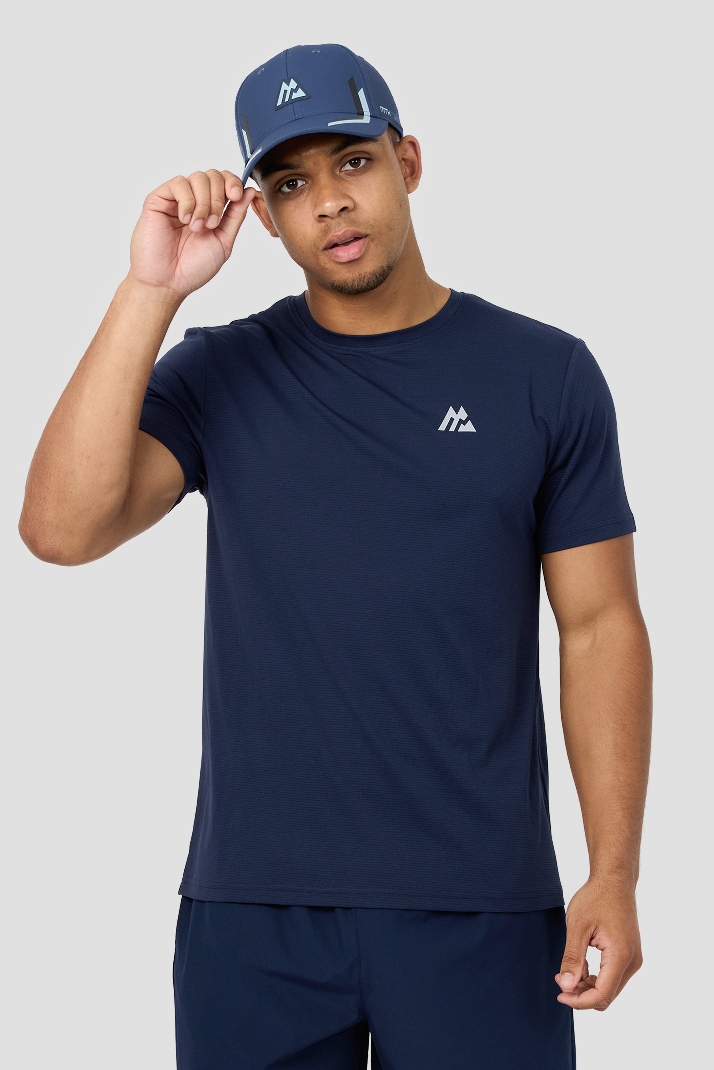 Tech 2.0 Cap - Montirex Sportswear Gymwear | Blue Athletic Hat