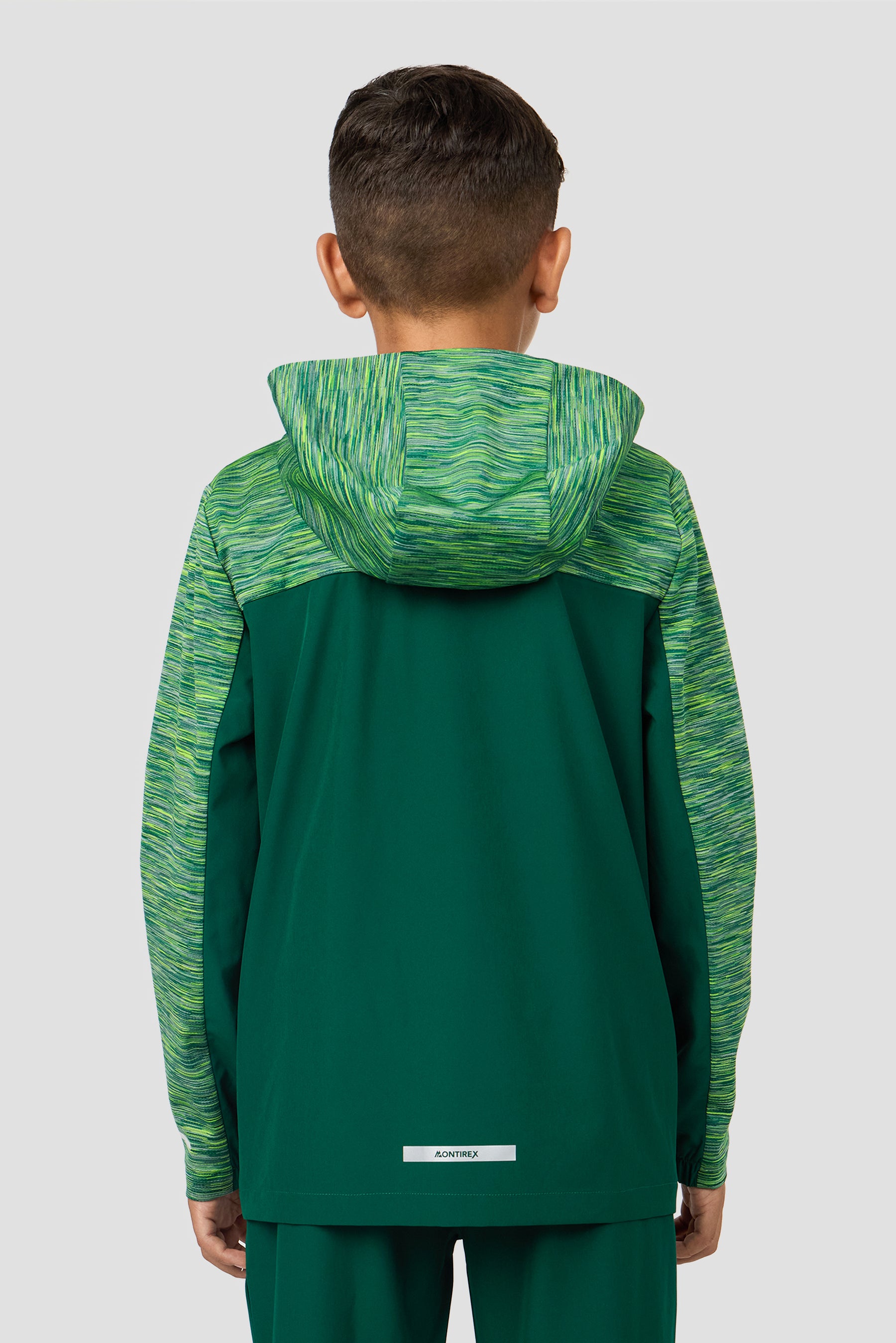 Boys Trail Windbreaker - Green Multi