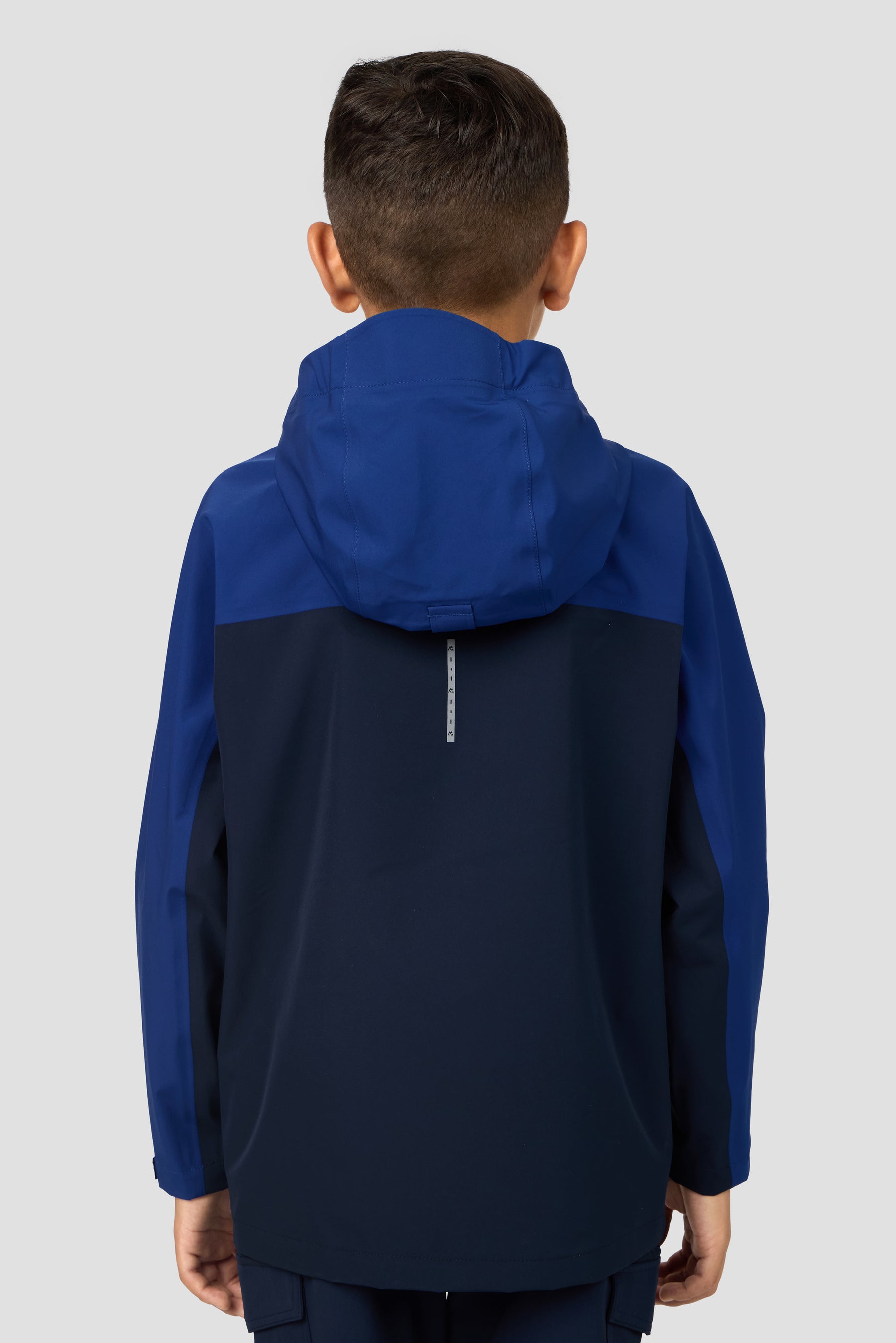 Boys Derecho Waterproof Jacket - Midnight Blue/Marine Blue