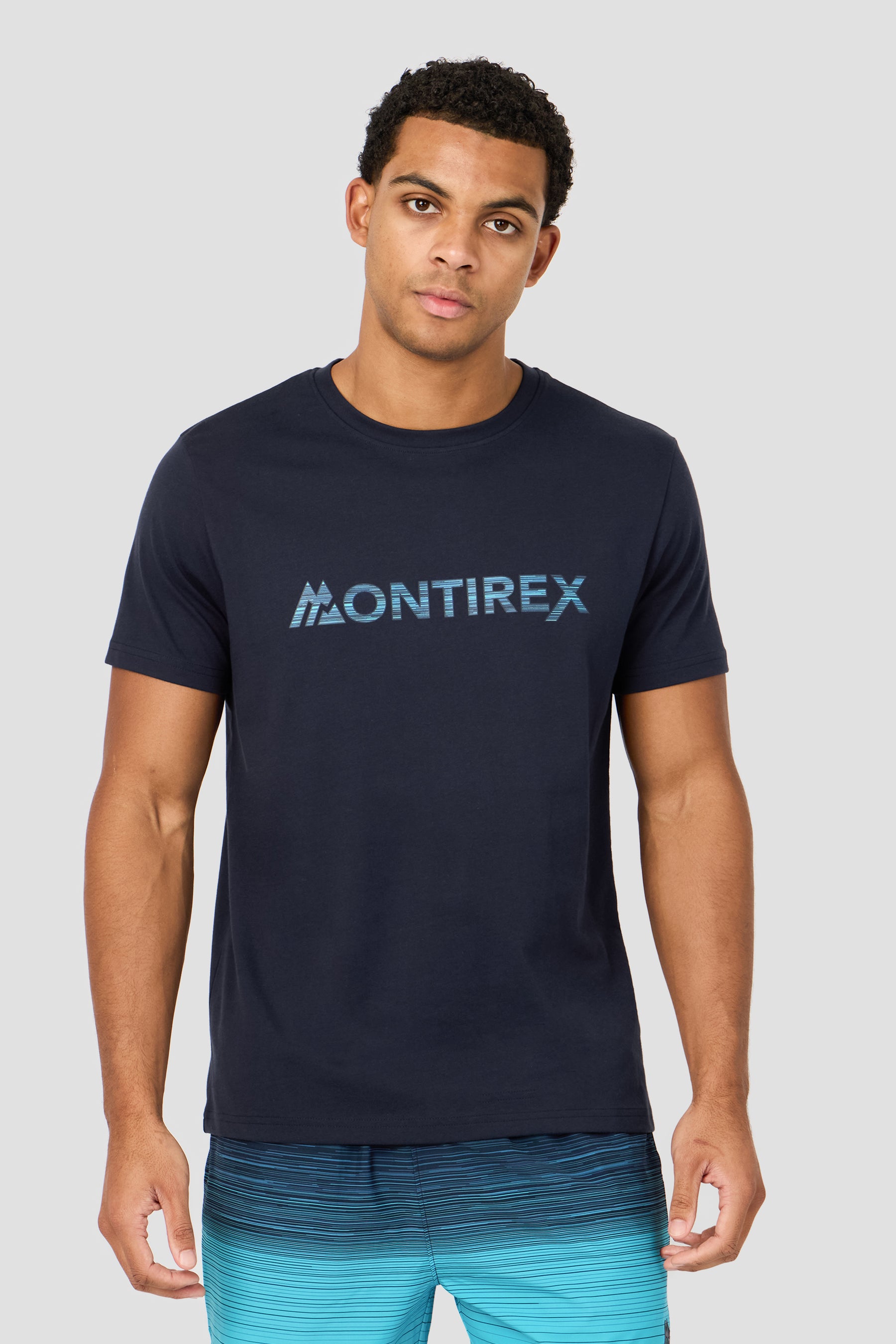 Trail M Logo T-Shirt - Midnight Blue